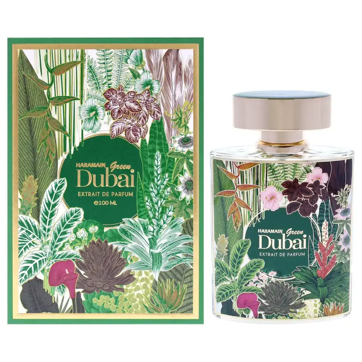 Al Haramain Green Dubai Extrait de Parfum 98ml / 3.33 oz for Unisex