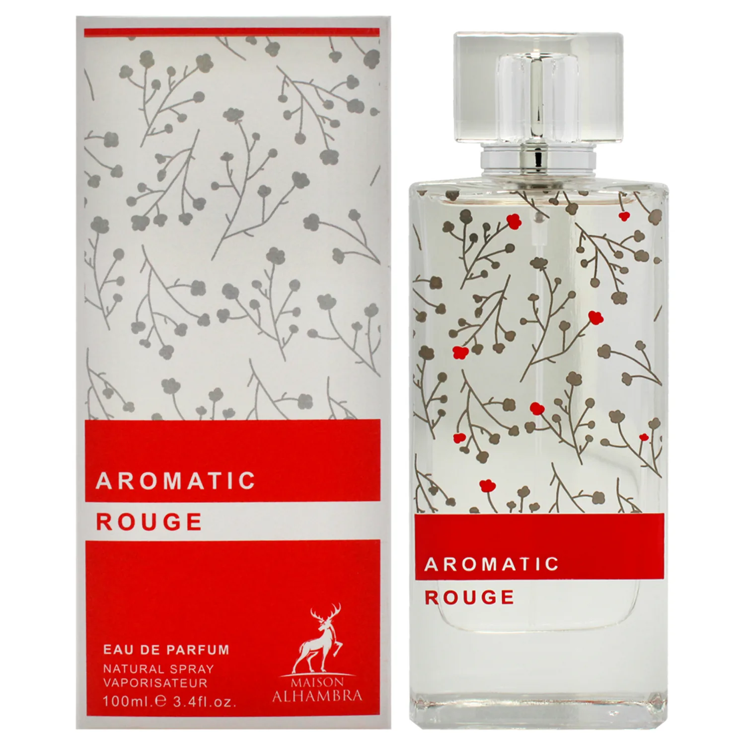 Maison Alhambra Aromatic Rouge Eau de Parfum 100ml / 3.4 oz for Women