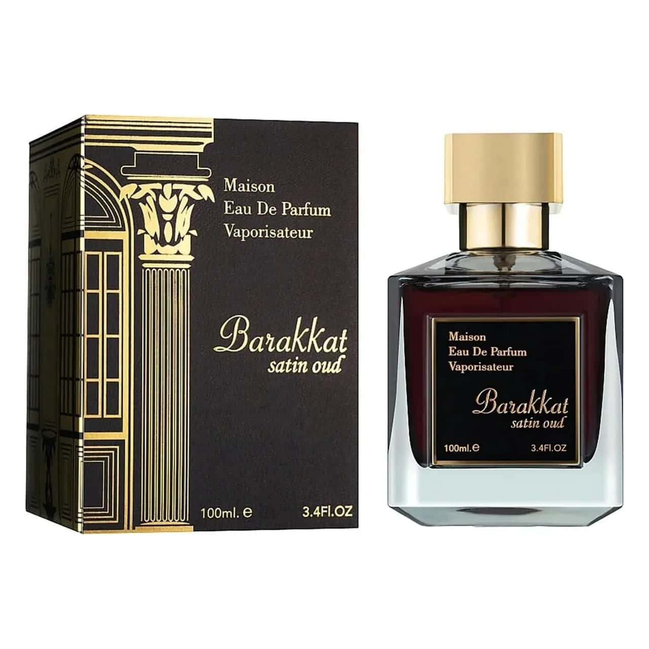 Fragrance World Maison Barakkat Satin Oud Eau de Parfum 100ml / 3.4 oz