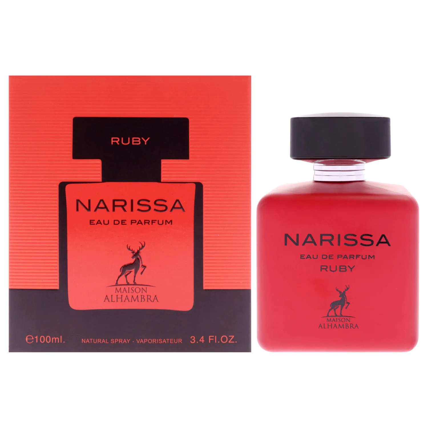 Maison Alhambra Narissa Ruby Eau de Parfum 100ml / 3.4 oz for Women