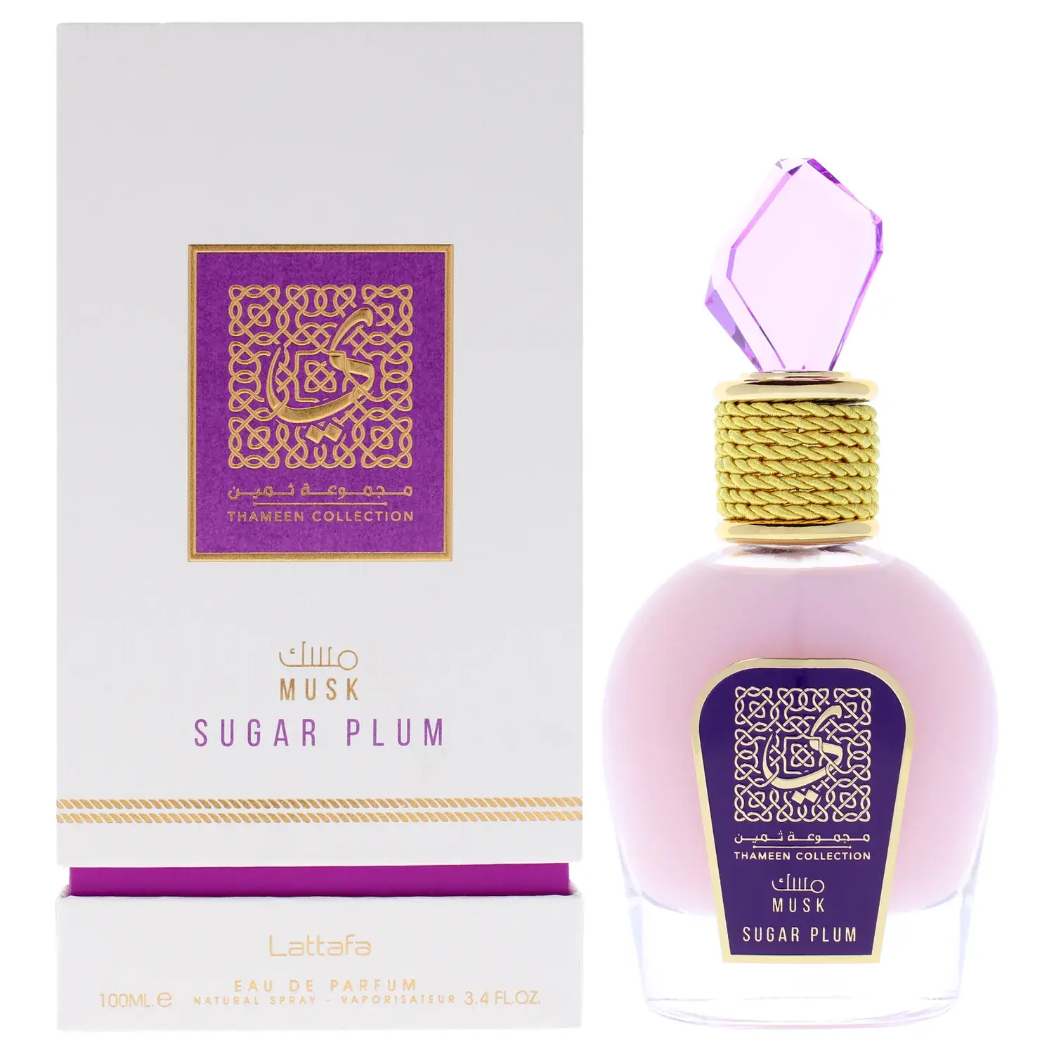 Lattafa Musk Sugar Plum Eau de Parfum 100ml / 3.4 oz for Unisex