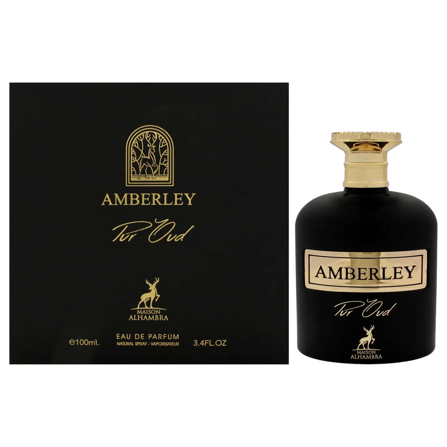 Maison Alhambra Amberley Pure Oud Eau de Parfum 100ml / 3.4 oz for