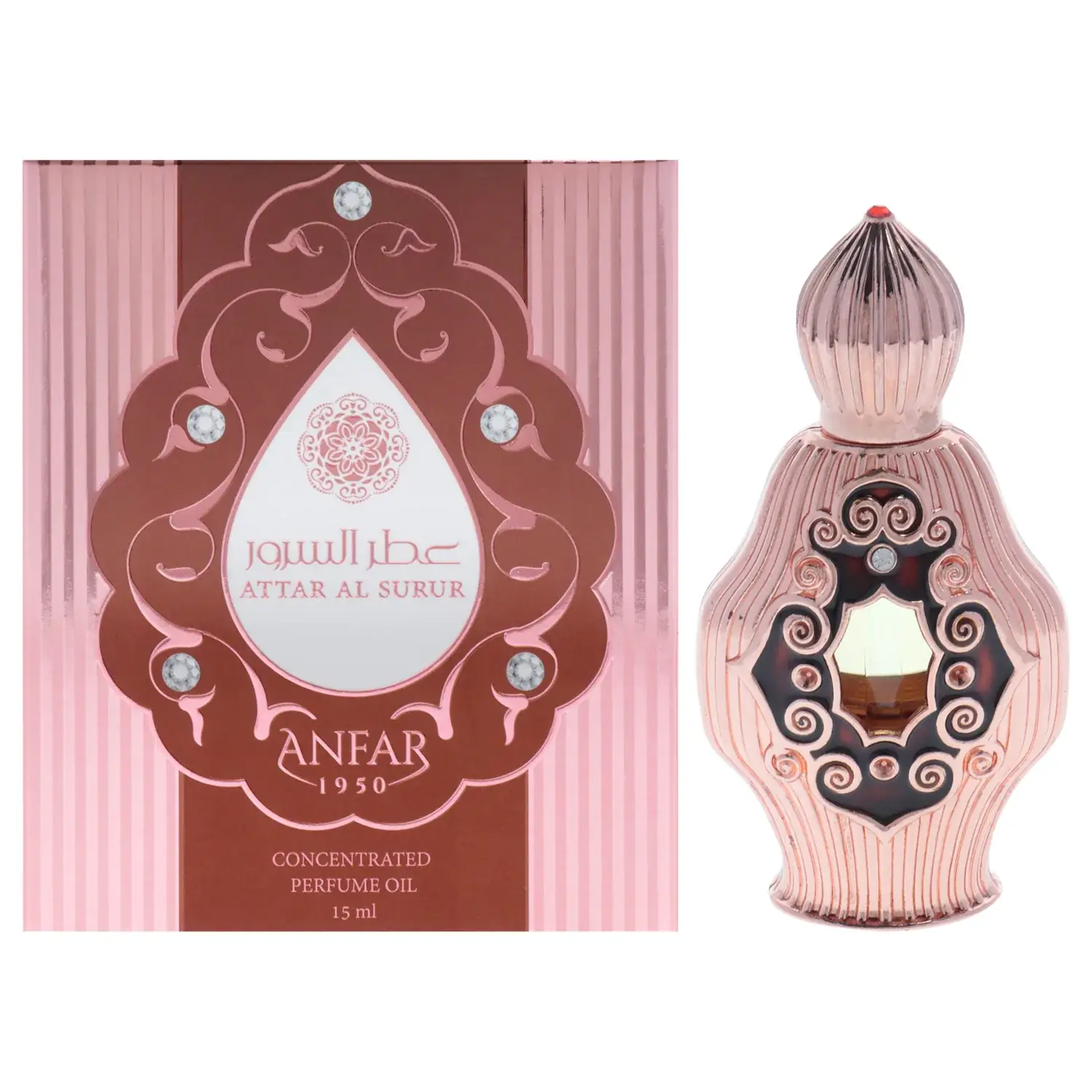 Anfar Attar Al Surur Concentrated Perfume Oil 15ml / 0.5 oz for Women