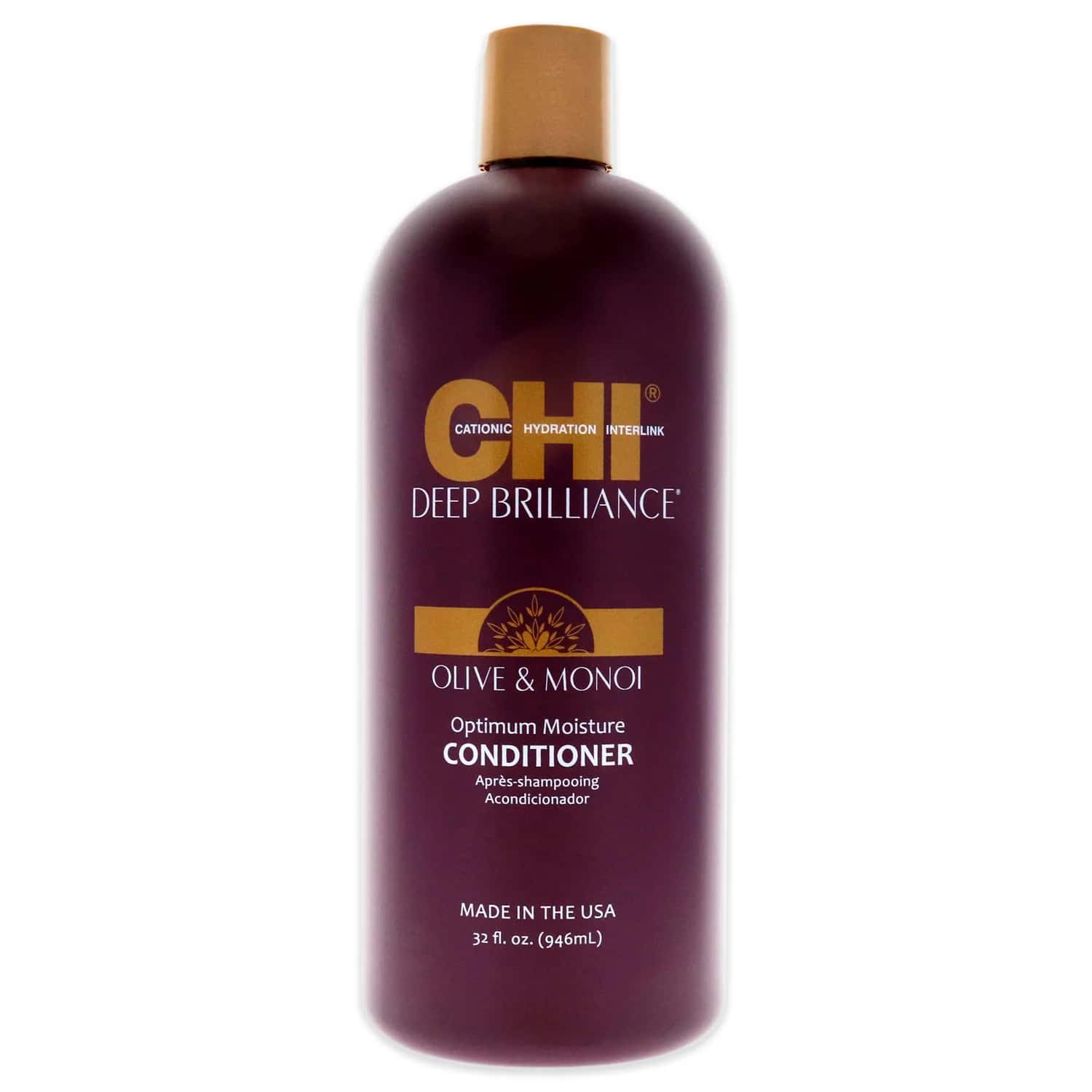 CHI Deep Brilliance Olive & Monoi Optimum Moisture Conditioner 946ml /