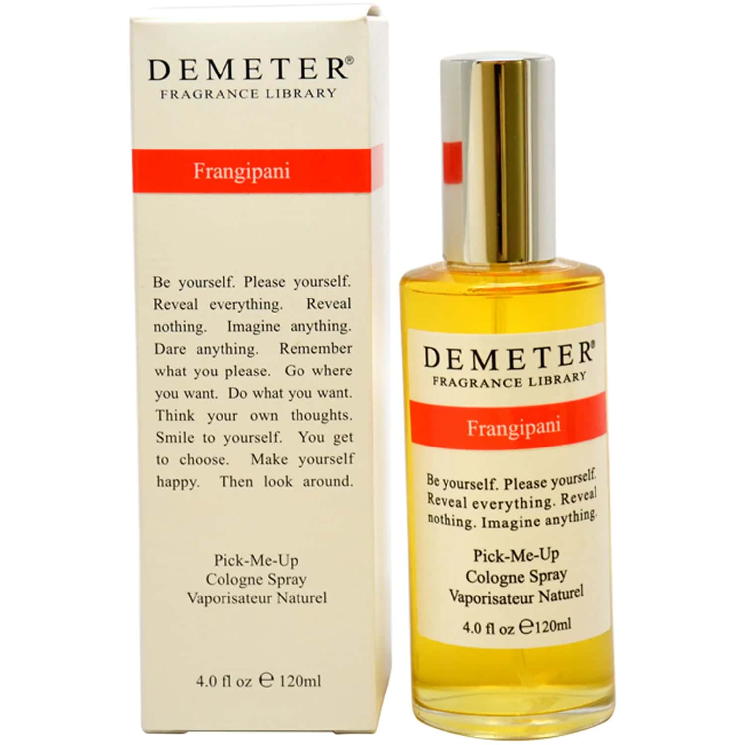 Demeter Frangipani Cologne Spray 118ml / 4 oz for Women