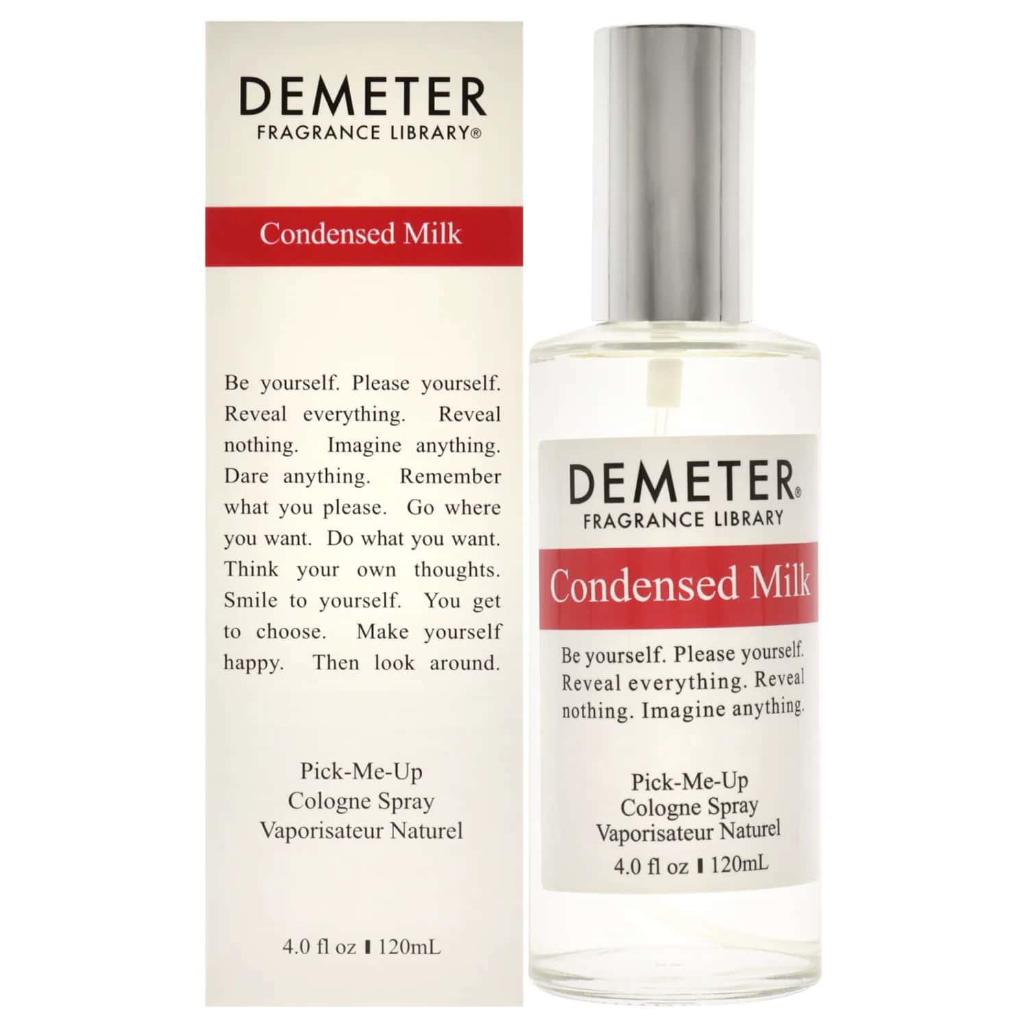Demeter Condensed Milk Cologne Spray 118ml / 4 oz for Unisex