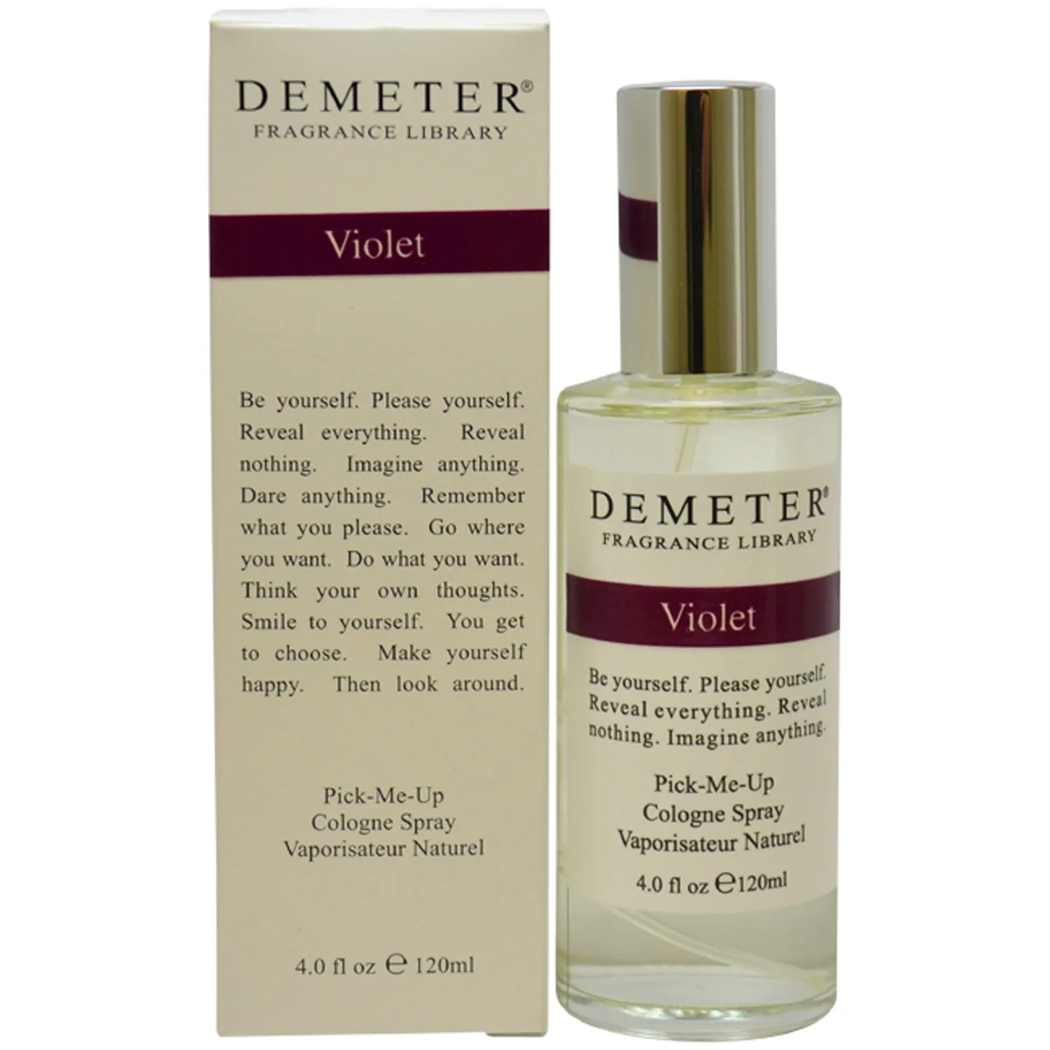 Demeter Violet Cologne Spray 118ml / 4 oz for Women