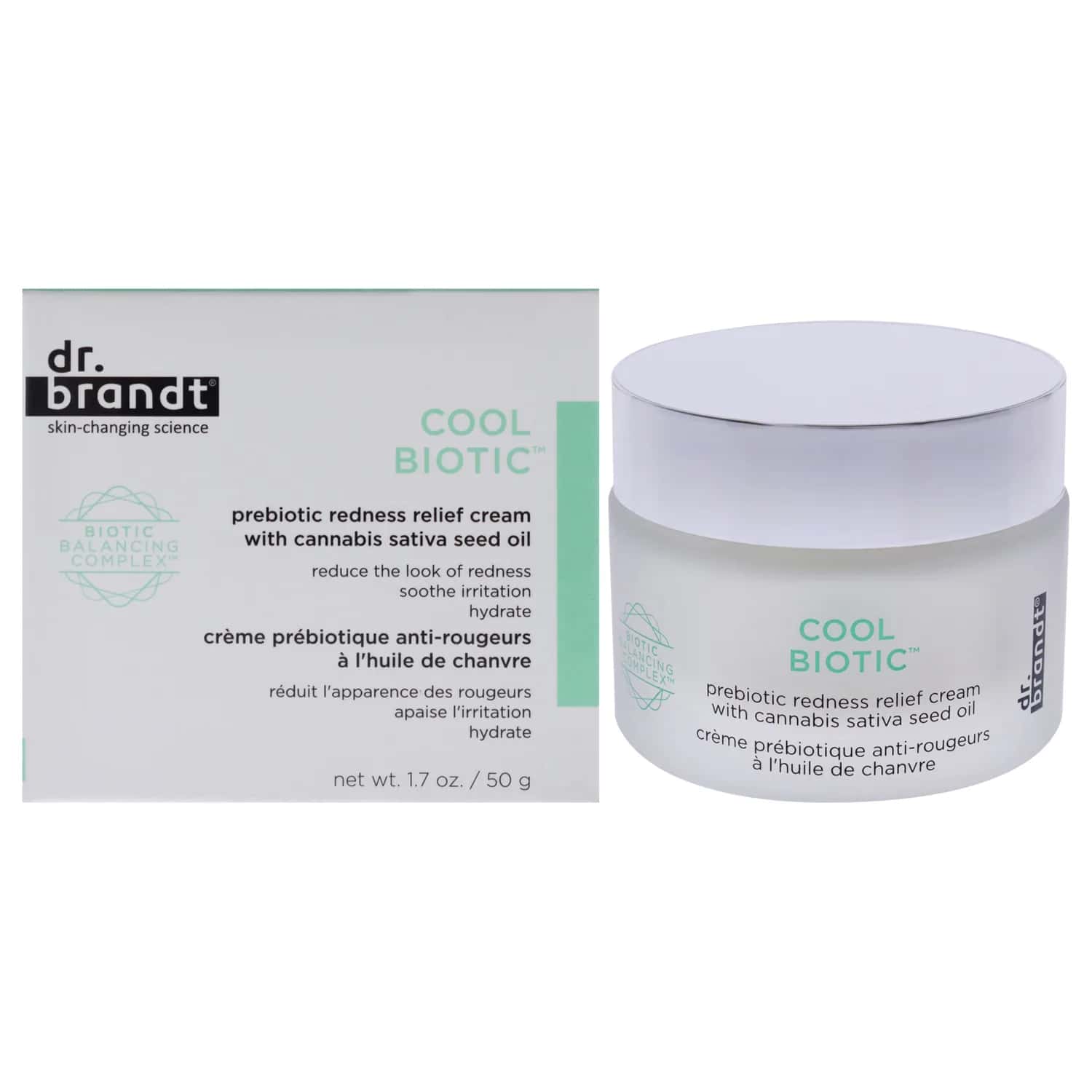 Dr. Brandt Cool Biotic Prebiotic Redness Relief Cream 50ml / 1.7 oz