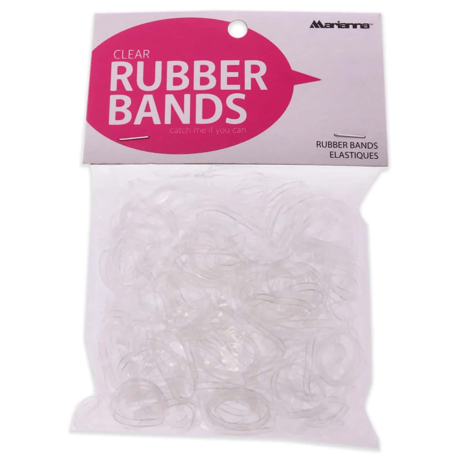 Marianna Rubber Bands - Clear Hair Tie
