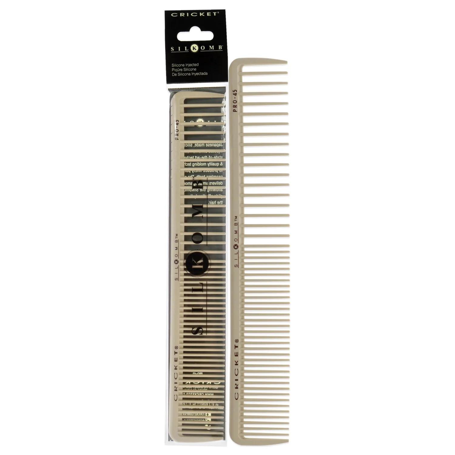 Cricket Silkomb Pro-45 All Purpose Comb for Unisex