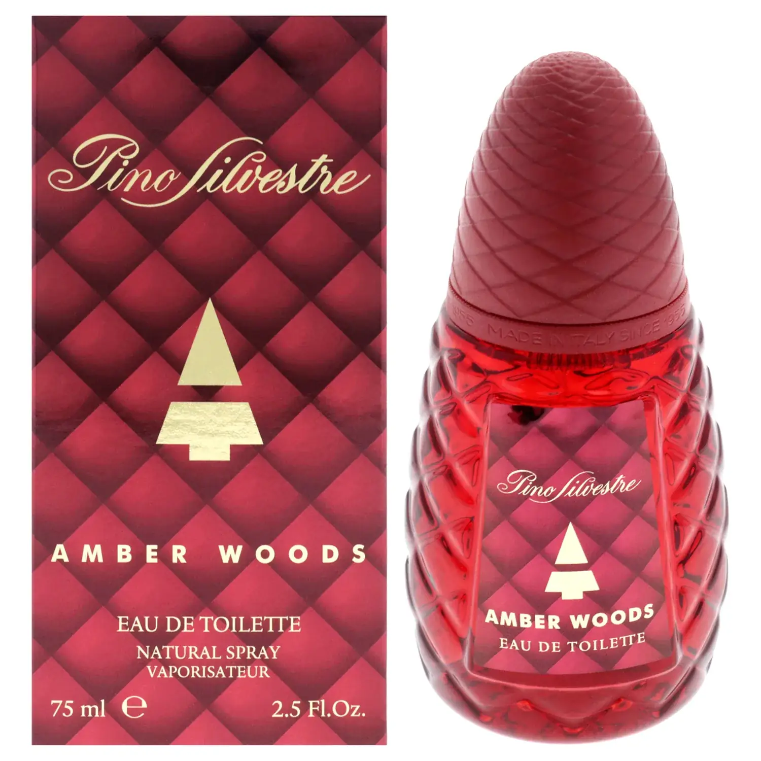 Pino Silvestre Amber Woods Eau de Toilette 75ml / 2.5 oz for Men