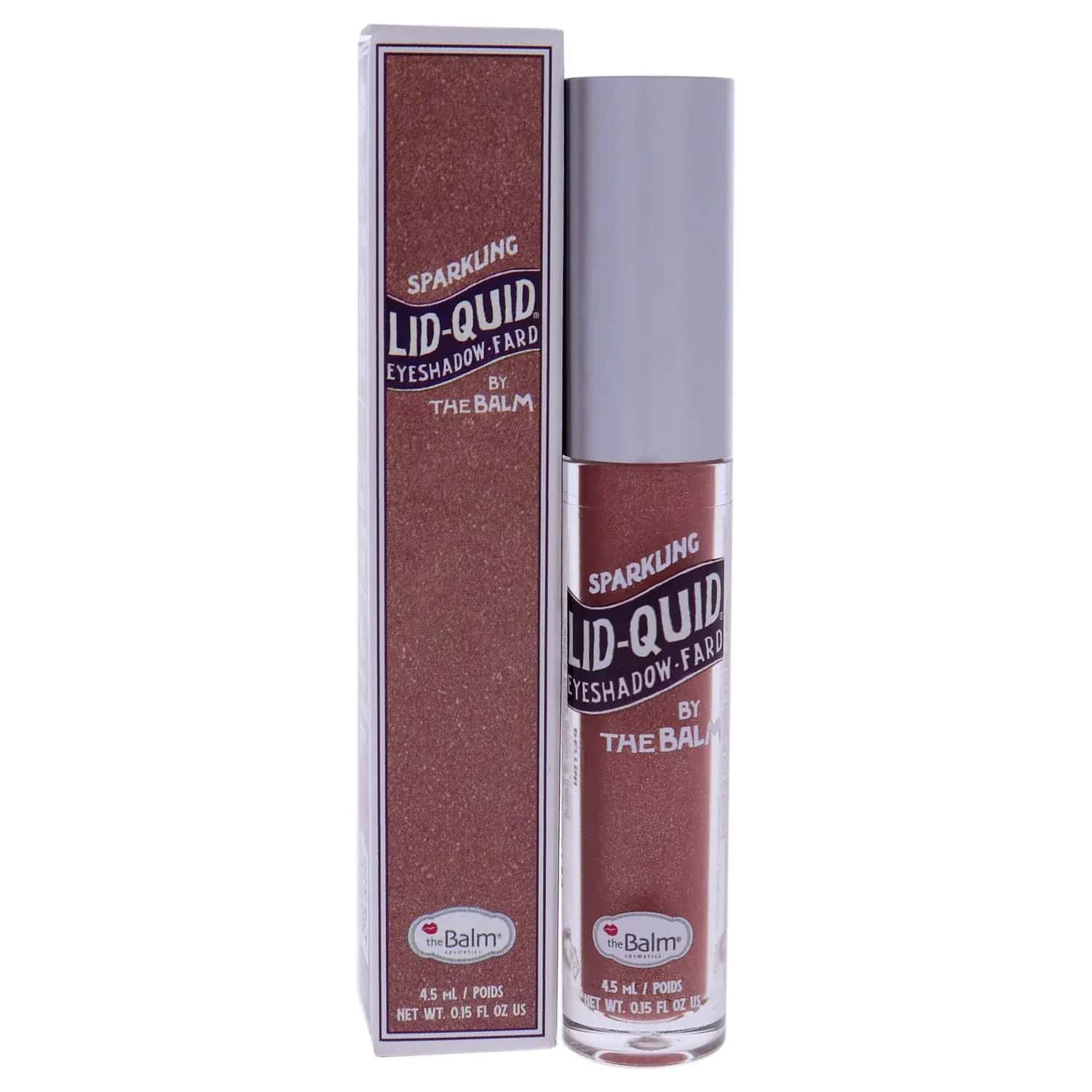 theBalm Lid-Quid Sparkling - Bellini Liquid Eyeshadow 0.15 oz