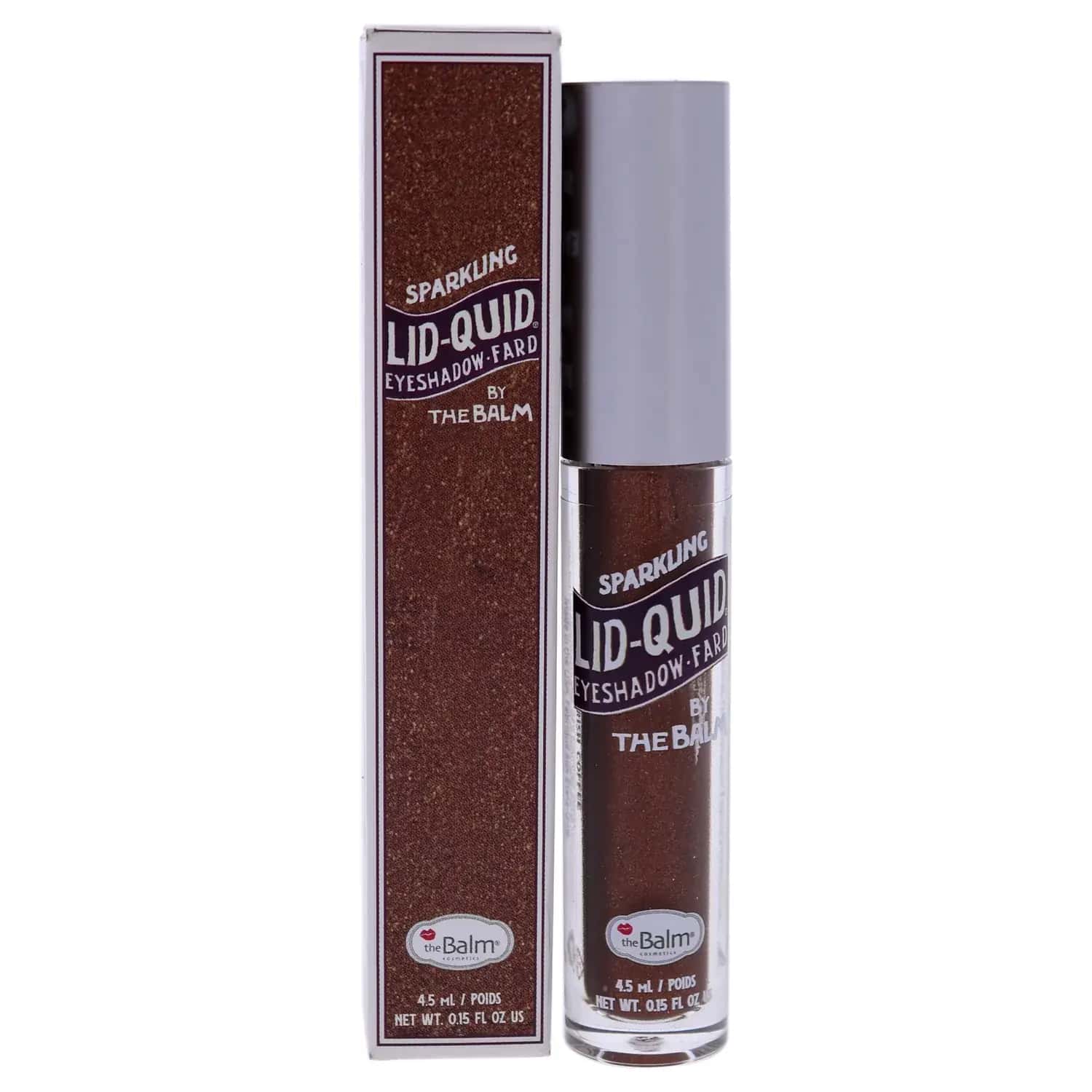 theBalm Lid-Quid Sparkling Liquid Eyeshadow - Irish Coffee 0.15 oz