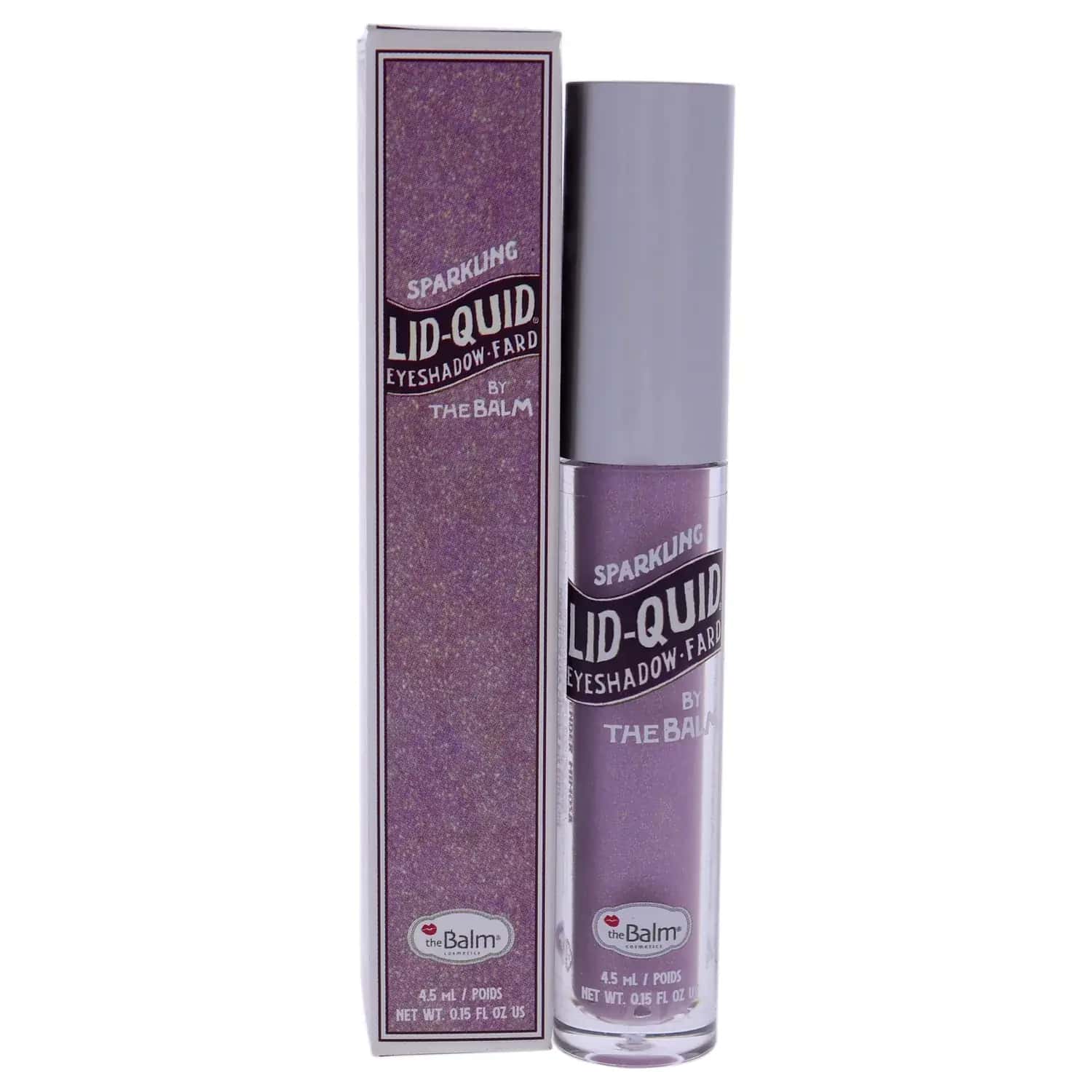 theBalm Lid-Quid Sparkling Liquid Eyeshadow Lavender Mimosa 0.15 oz