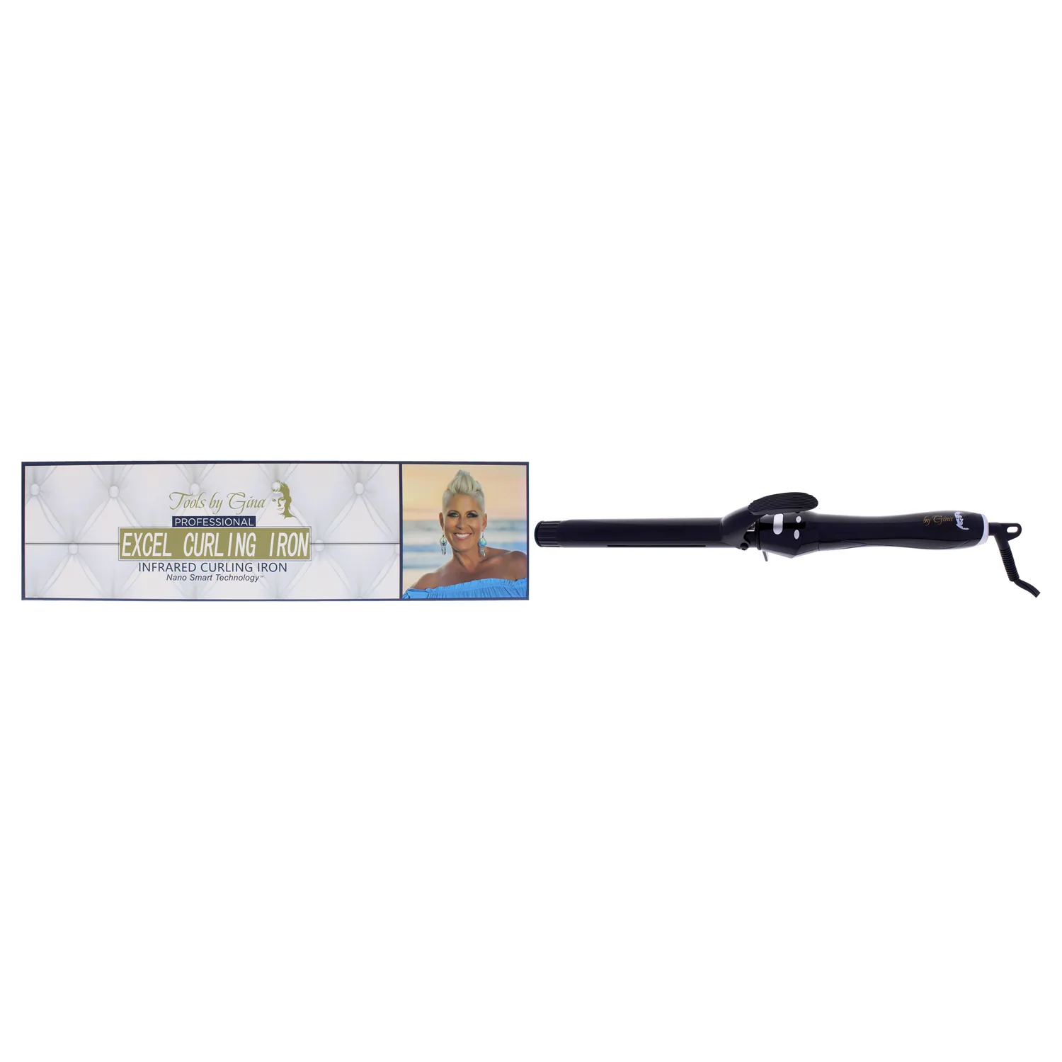 Colours By Gina Excel Infrared - C65 Curling Iron 1 Inch