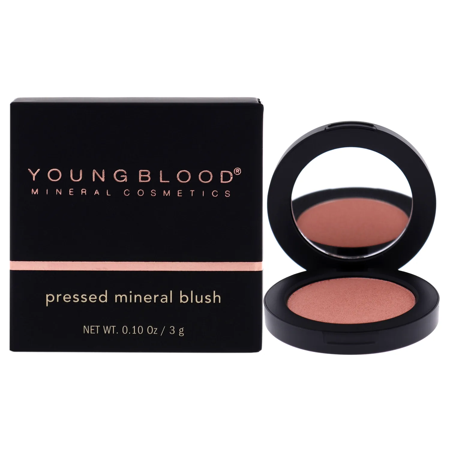 Youngblood Pressed Mineral Blush - Sugar Plum 0.10 oz