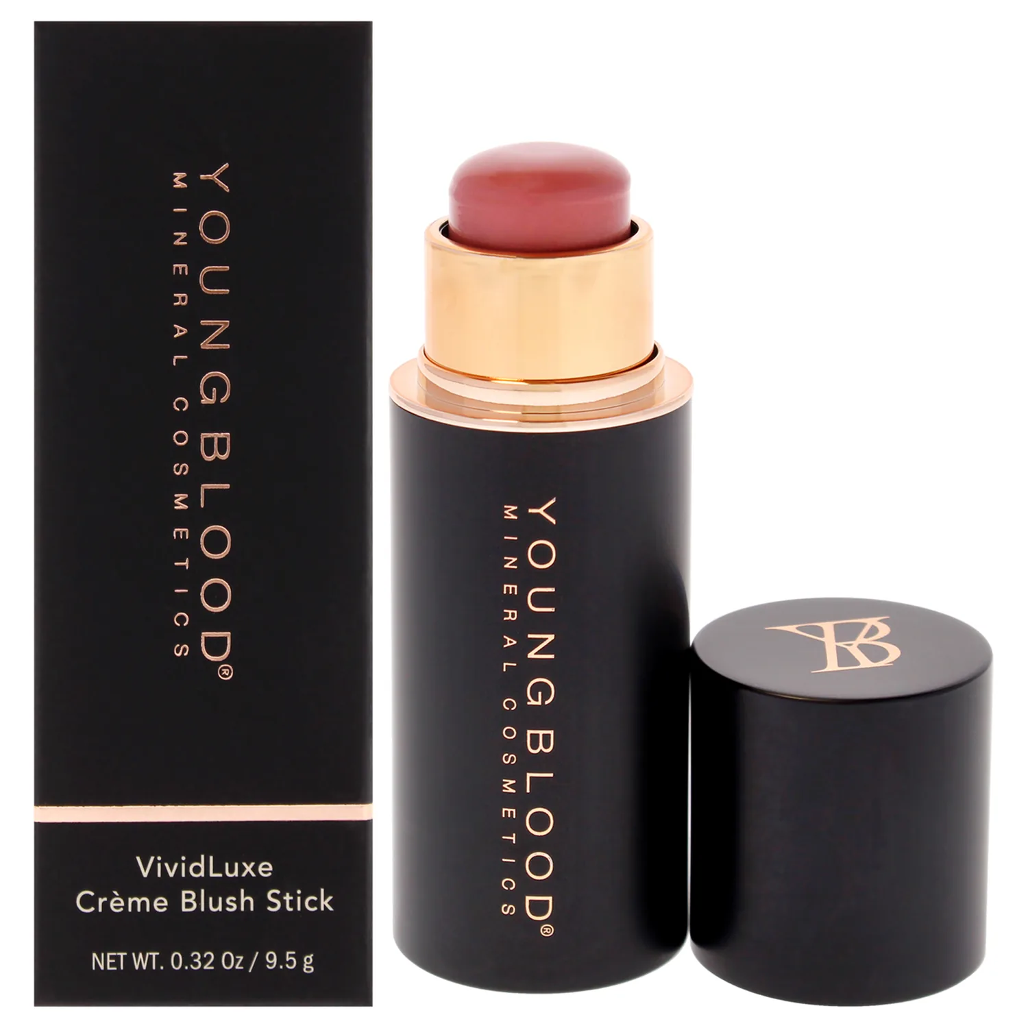 Youngblood VividLuxe Crème Blush Stick - Mulberry 0.32 oz