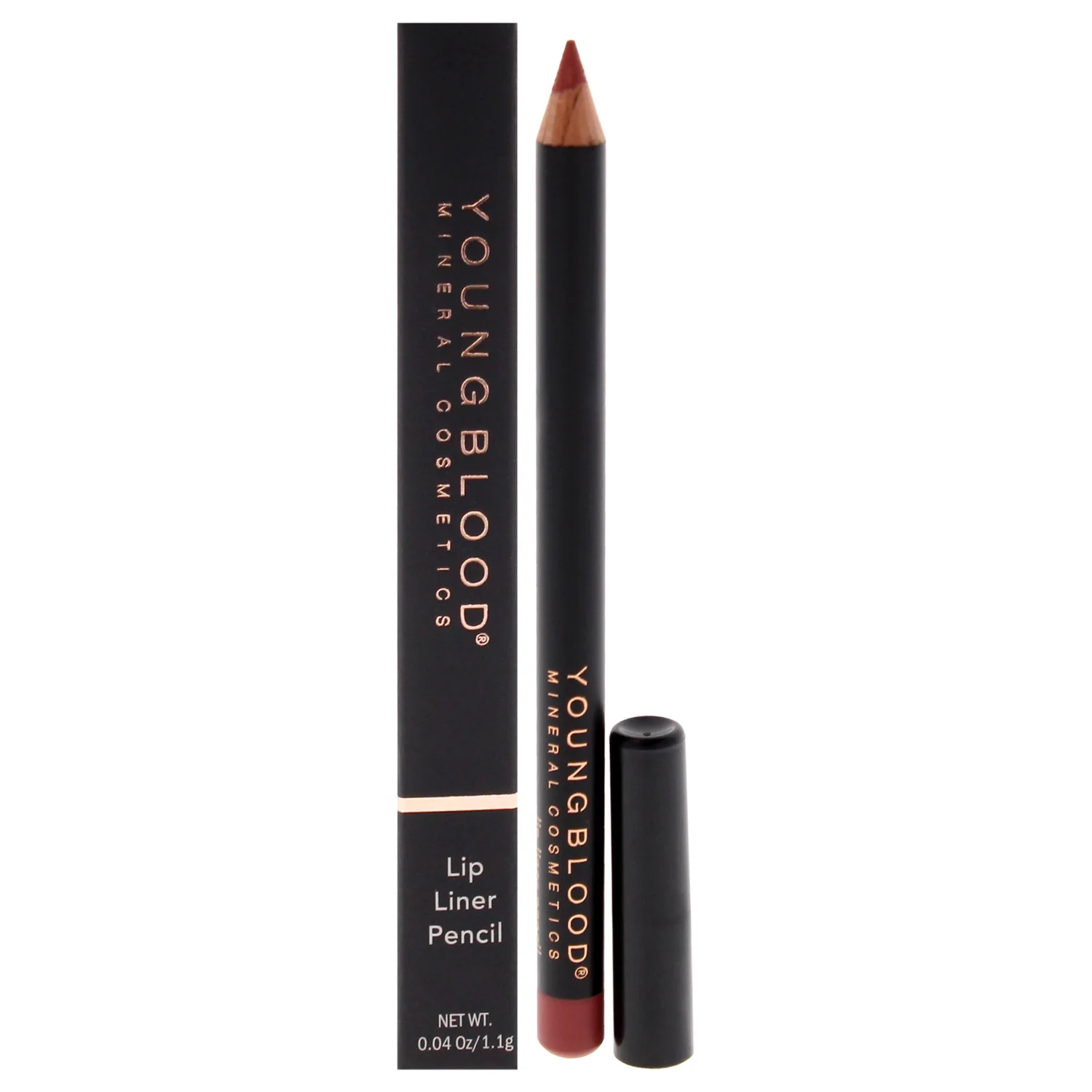 Youngblood Rose Lip Liner Pencil 0.04 oz