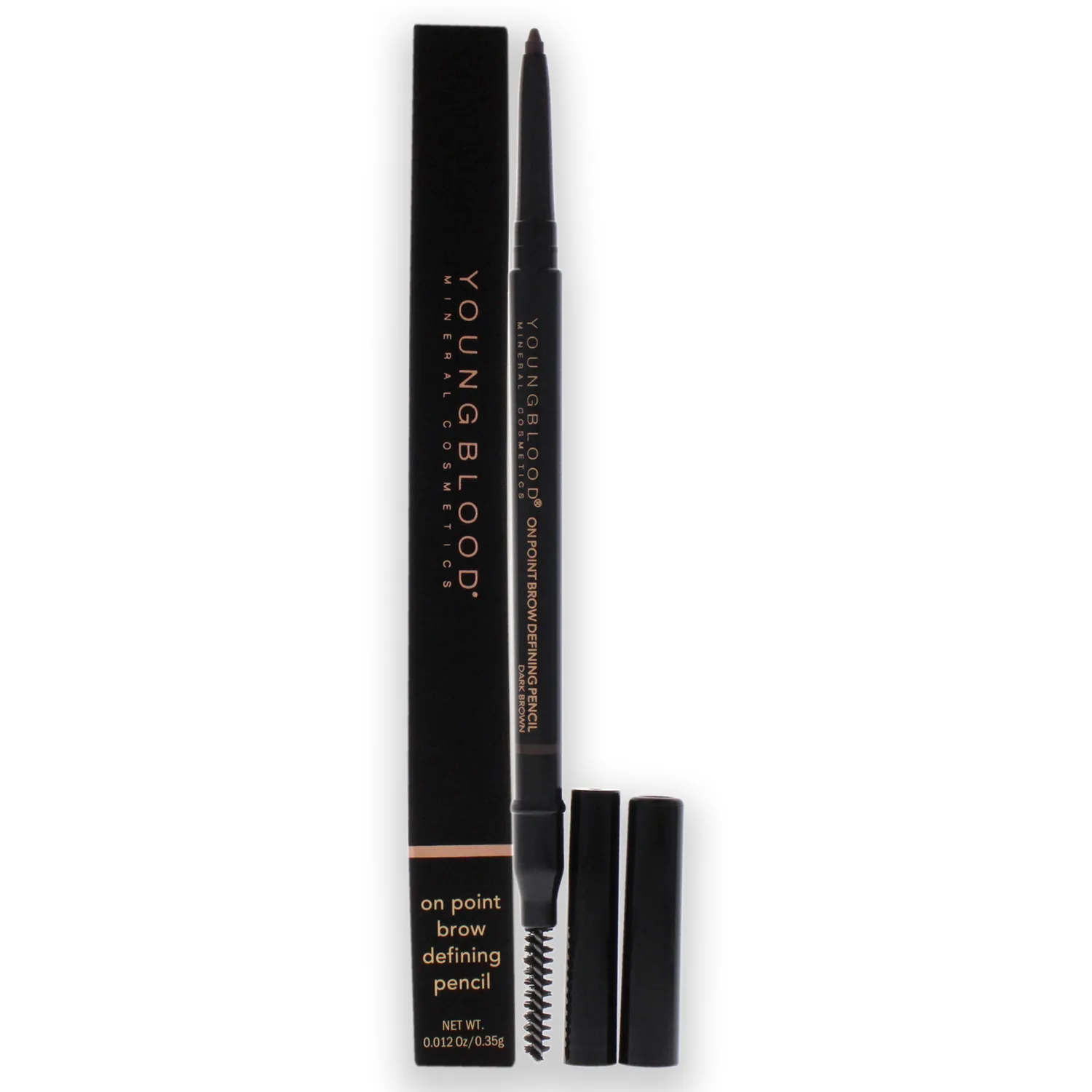Youngblood On Point Brow Defining Pencil - Dark Brown 0.012 oz