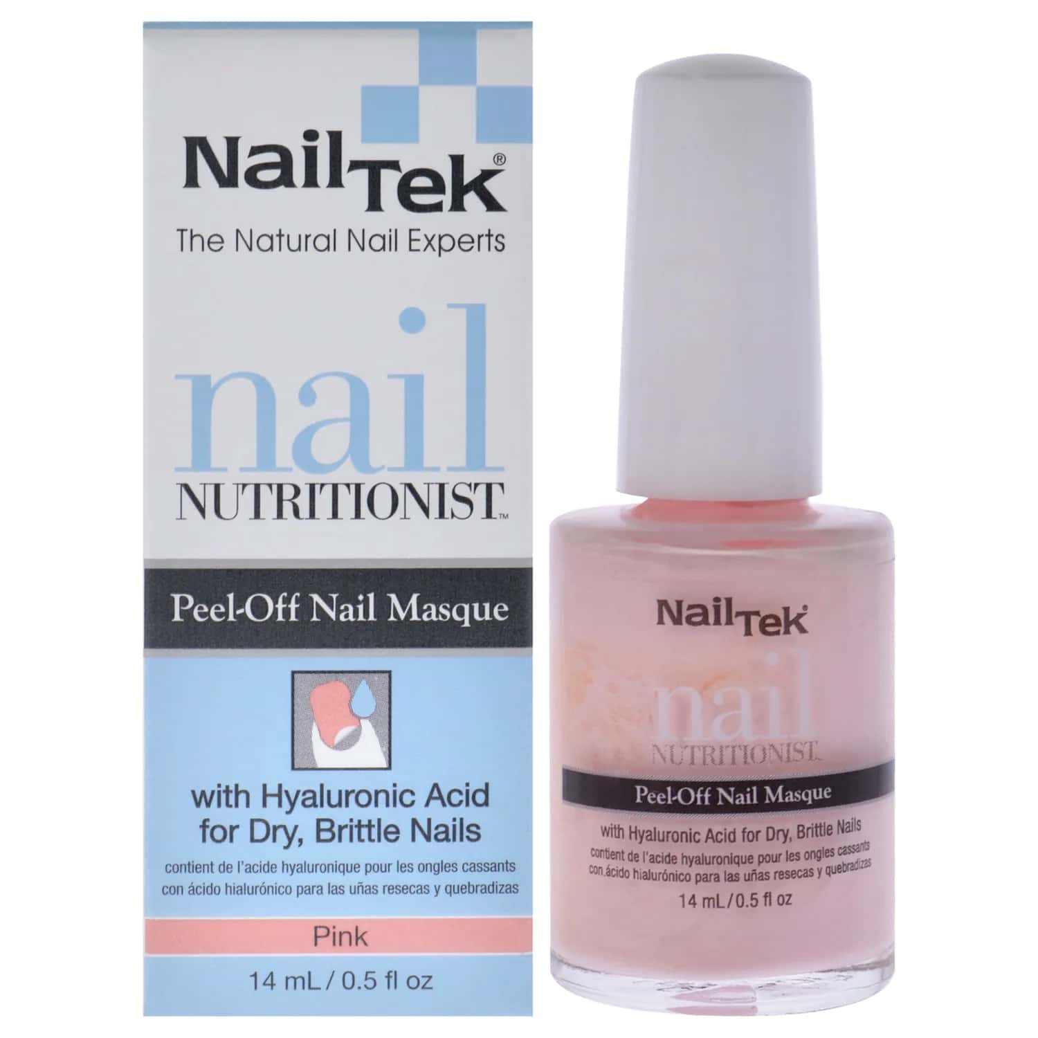 Nail Tek Nail Nutritionist Peel-Off - Pink 0.5 oz