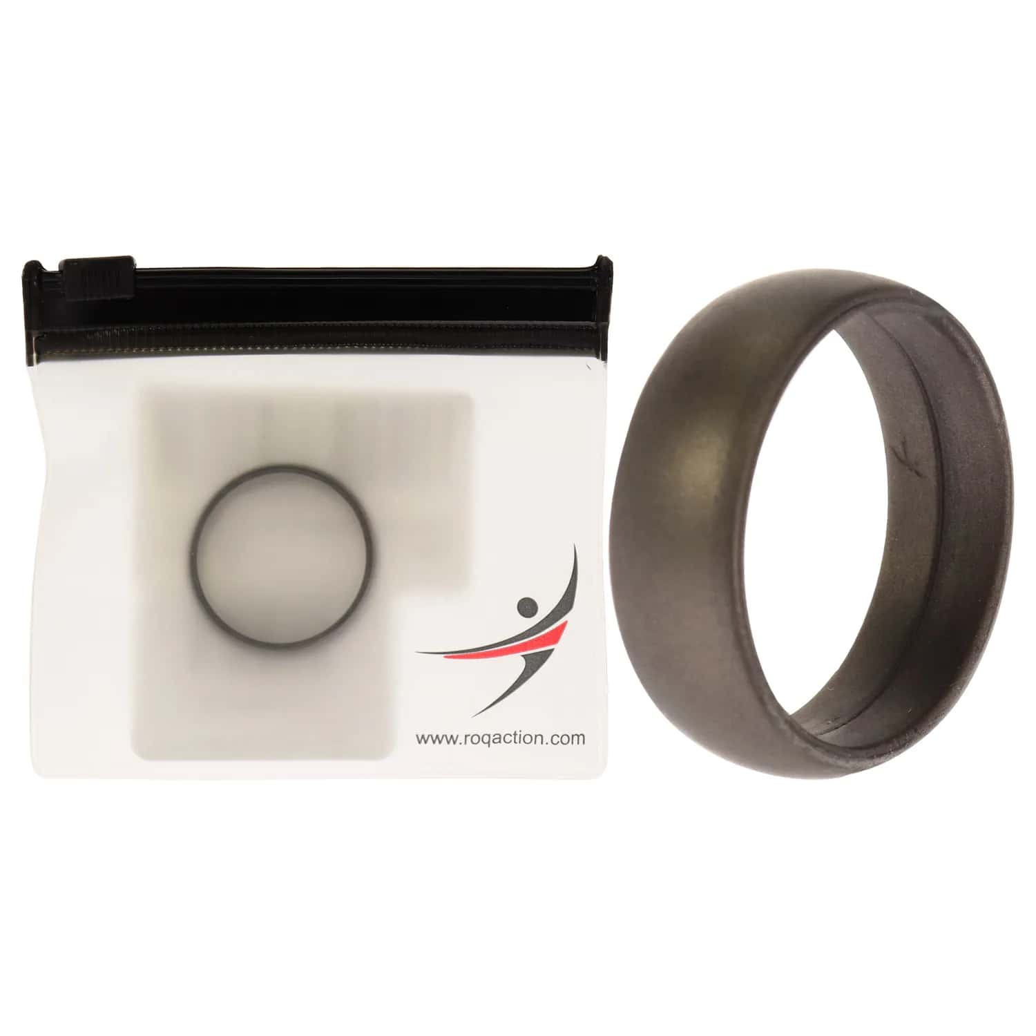 ROQ Silicone Wedding Ring - Grey for Men
