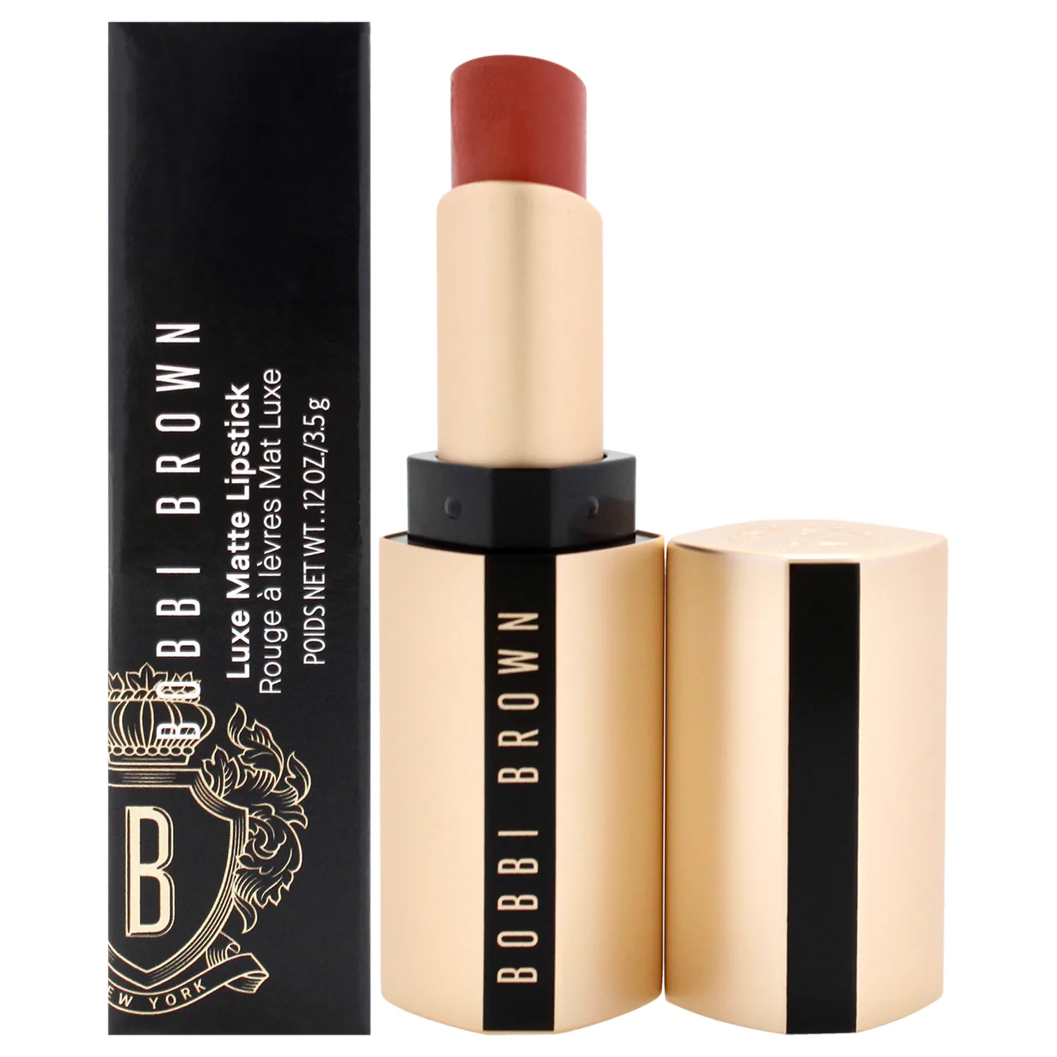 Bobbi Brown Luxe Matte - 64 Afternoon Tea Lipstick 0.12 oz