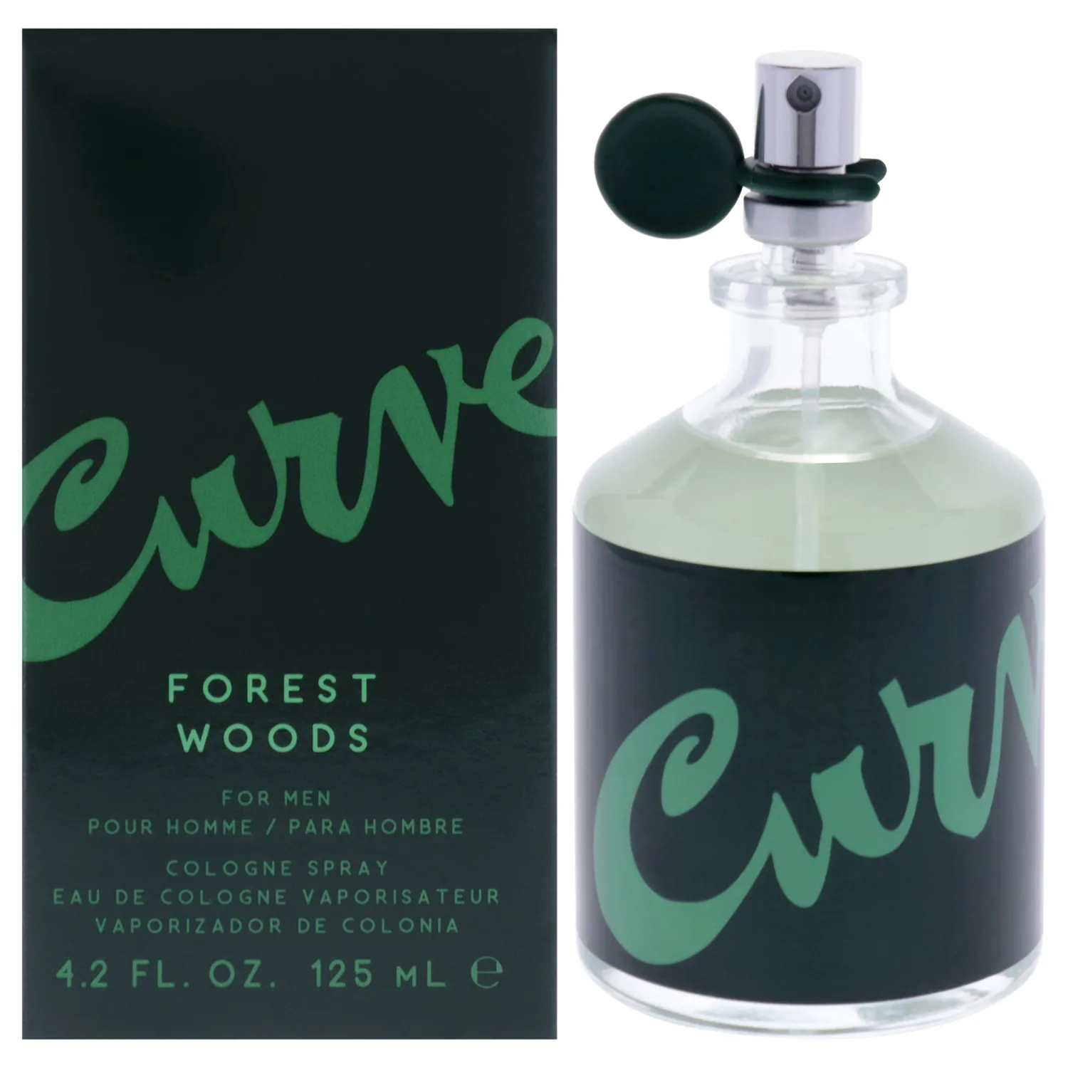 Liz Claiborne Curve Forest Woods Eau de Cologne 125ml / 4.2 oz for Men