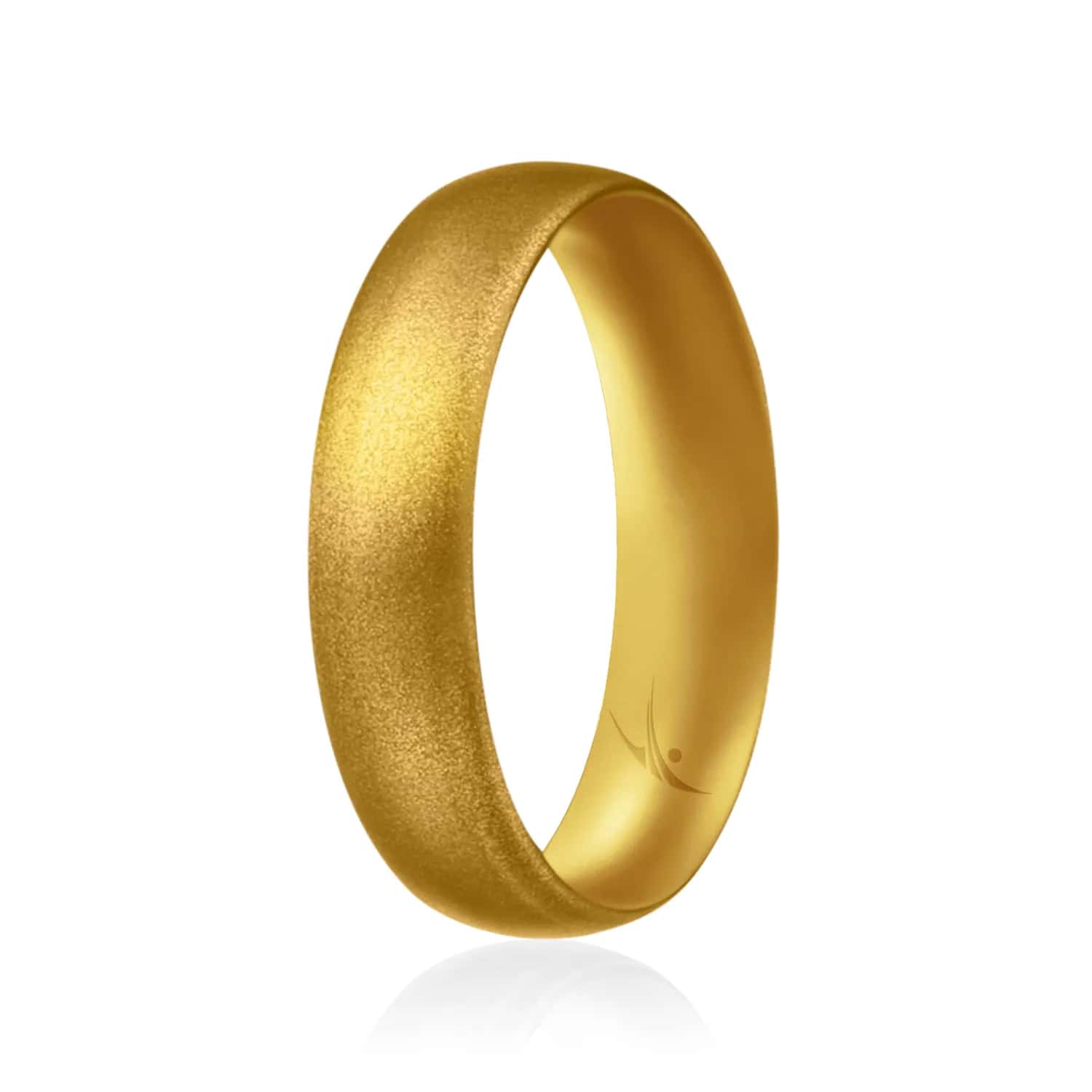 ROQ Silicone Wedding Ring Dome Style Thin Comfort Fit for Women