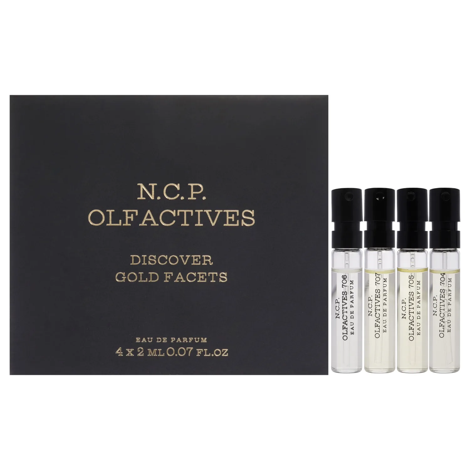 NCP Discover Gold Facets Kit Eau de Parfum Gift Set 2 ml / 4 pc for
