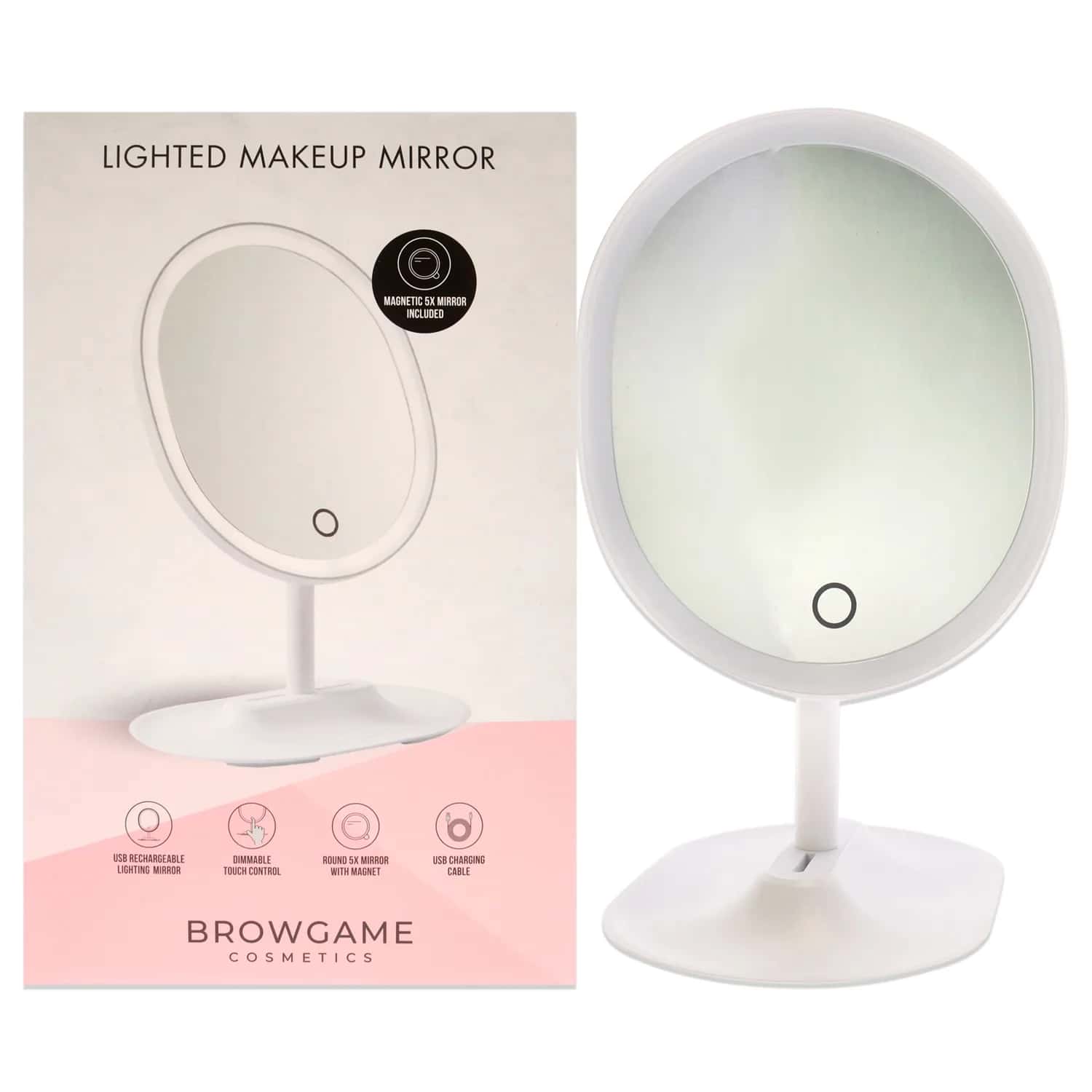 Browgame Original Lighted Makeup Mirror