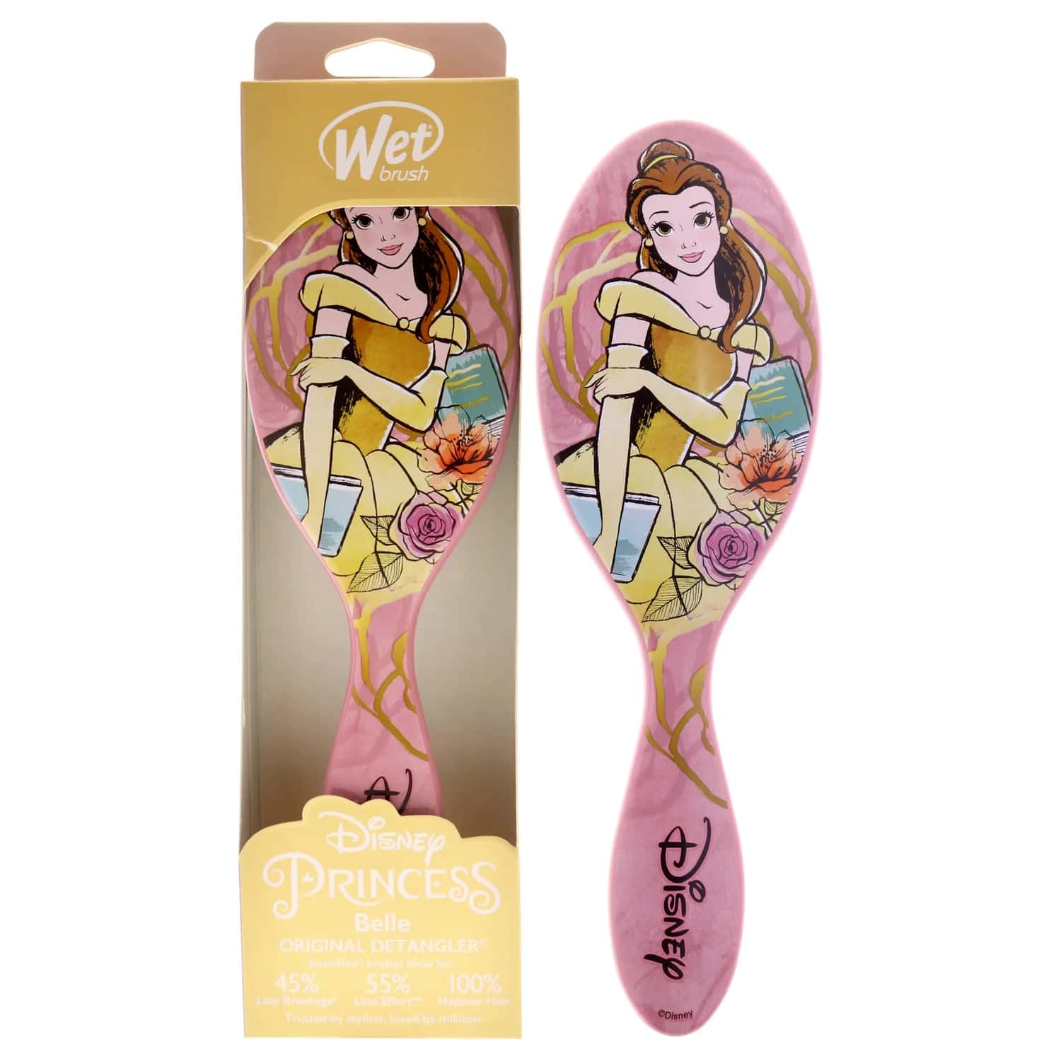 Wet Brush Disney Original Detangler Belle Hair Brush