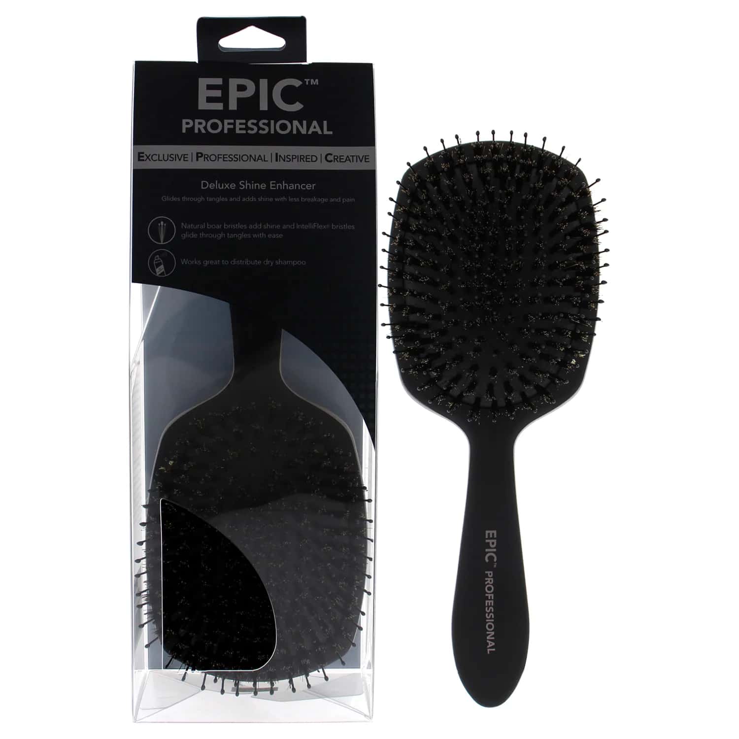 Wet Brush Pro Epic Deluxe Shine Paddle Brush for Unisex