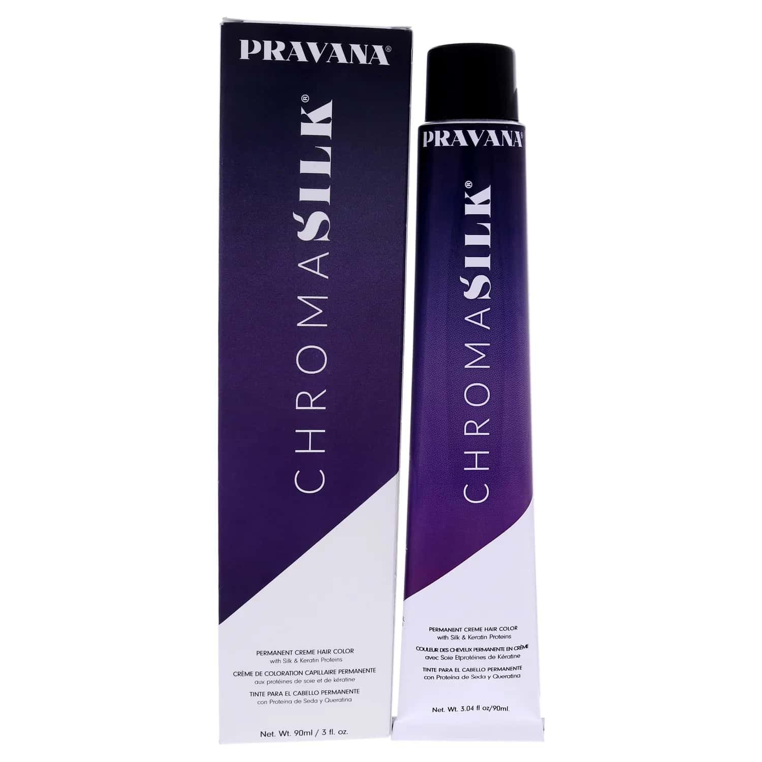 Pravana ChromaSilk Creme - 6.5 Dark Mahogany Blonde Hair Color 3 oz