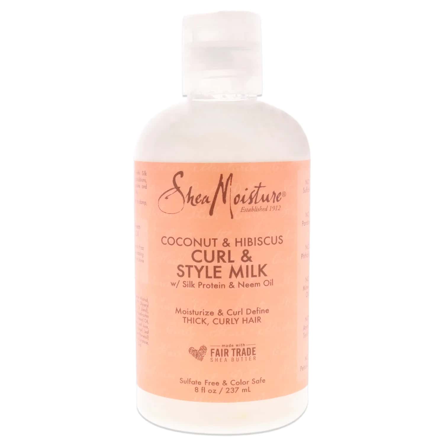 SheaMoisture Curl & Style Milk Coconut & Hibiscus 237ml / 8 oz for