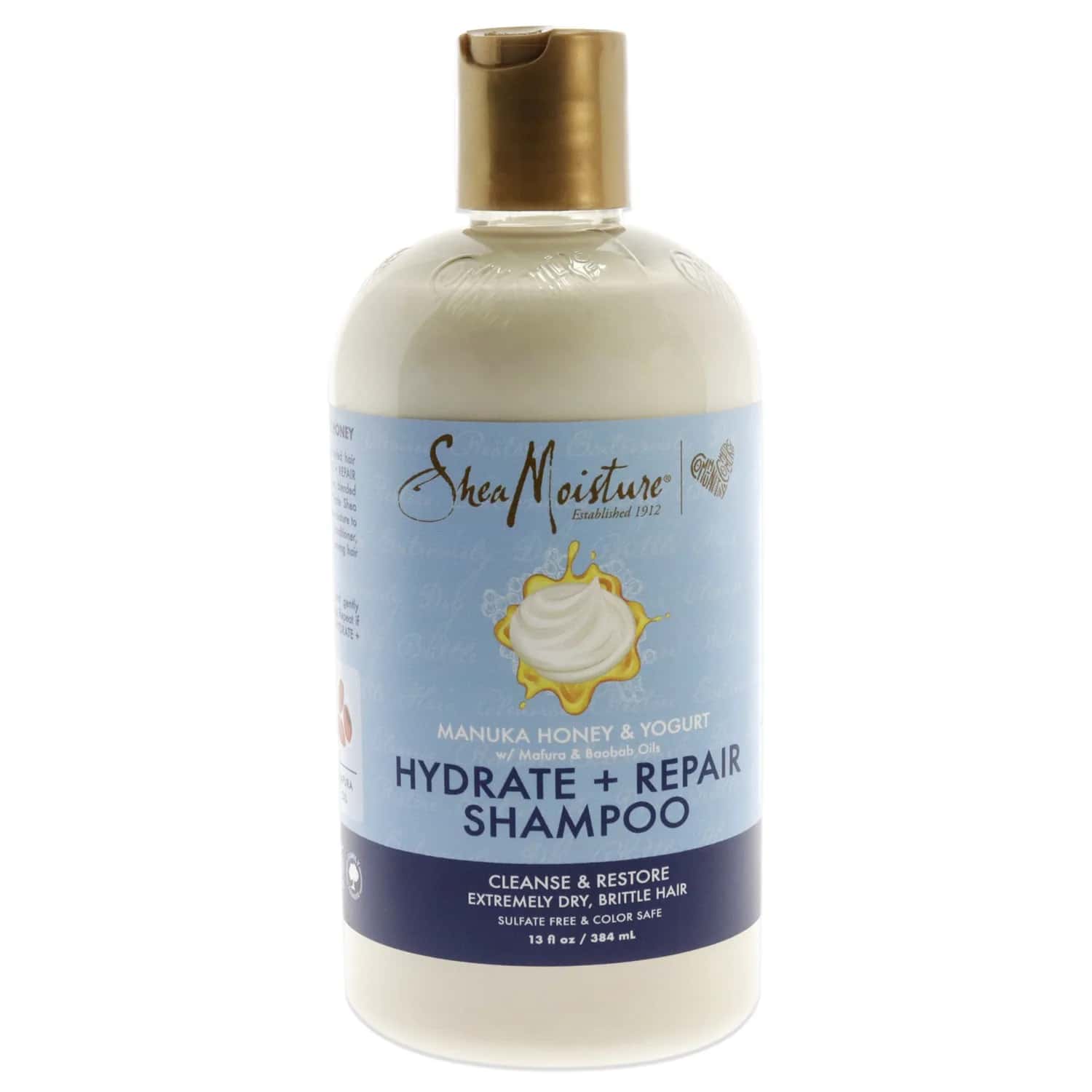 Shea Moisture Manuka Honey & Yogurt Hydrate + Repair Shampoo 384ml /