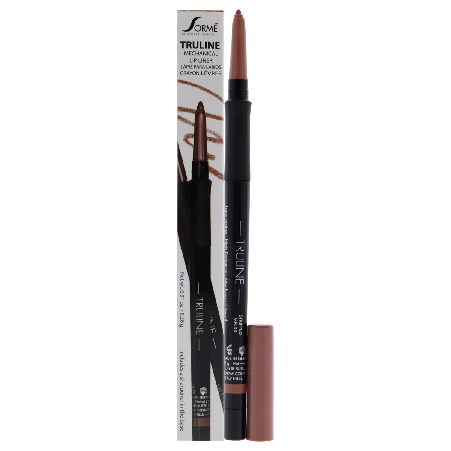 Sorme Truline Mechanical Lipliner Stripped 0.01 oz