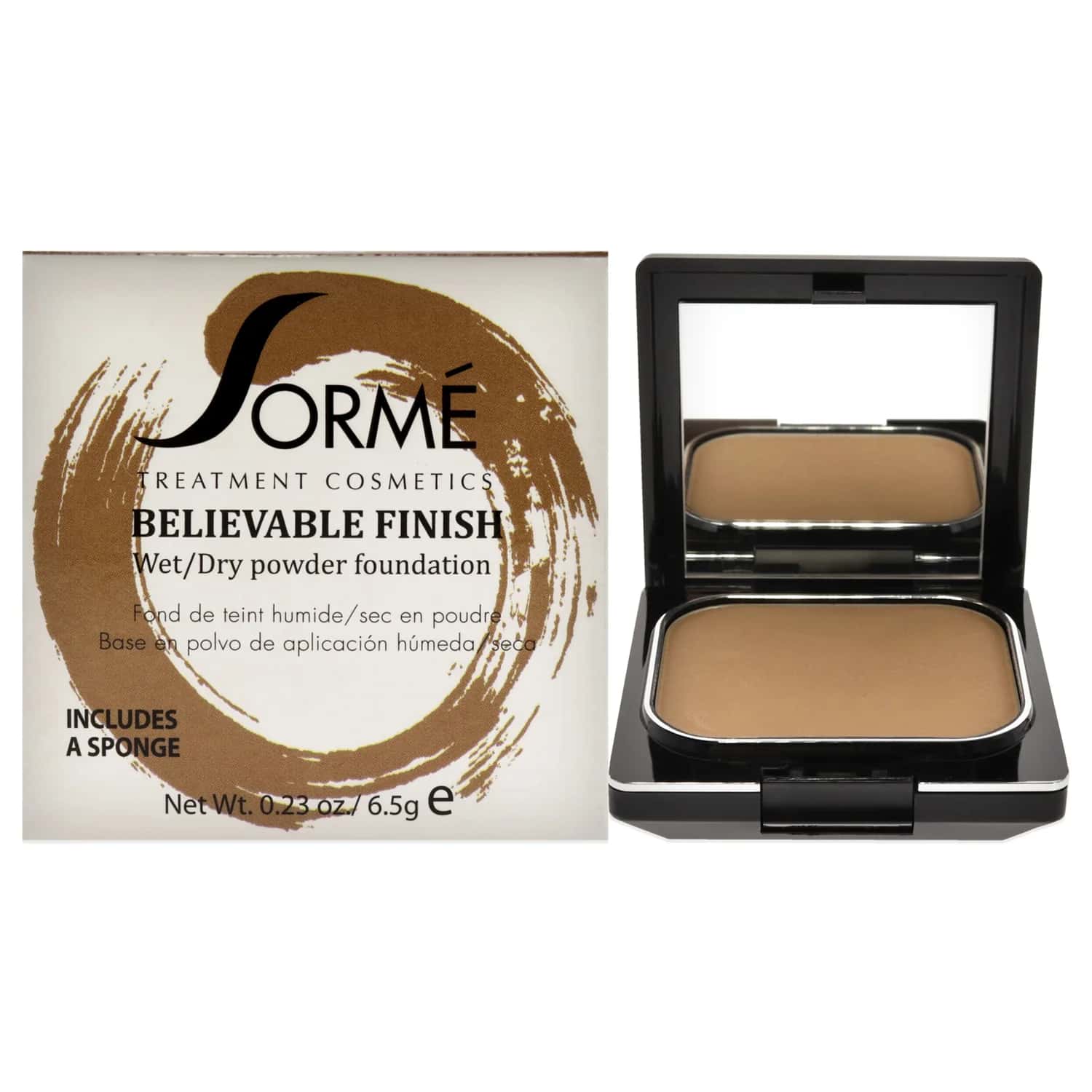 Sormé Believable Wet & Dry Finish Powder Foundation - Golden Honey