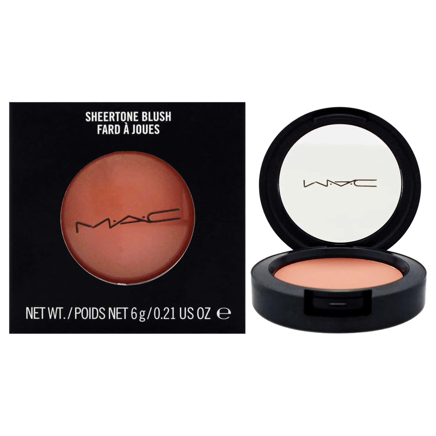 MAC Sheertone Blush - Peaches 0.21 oz