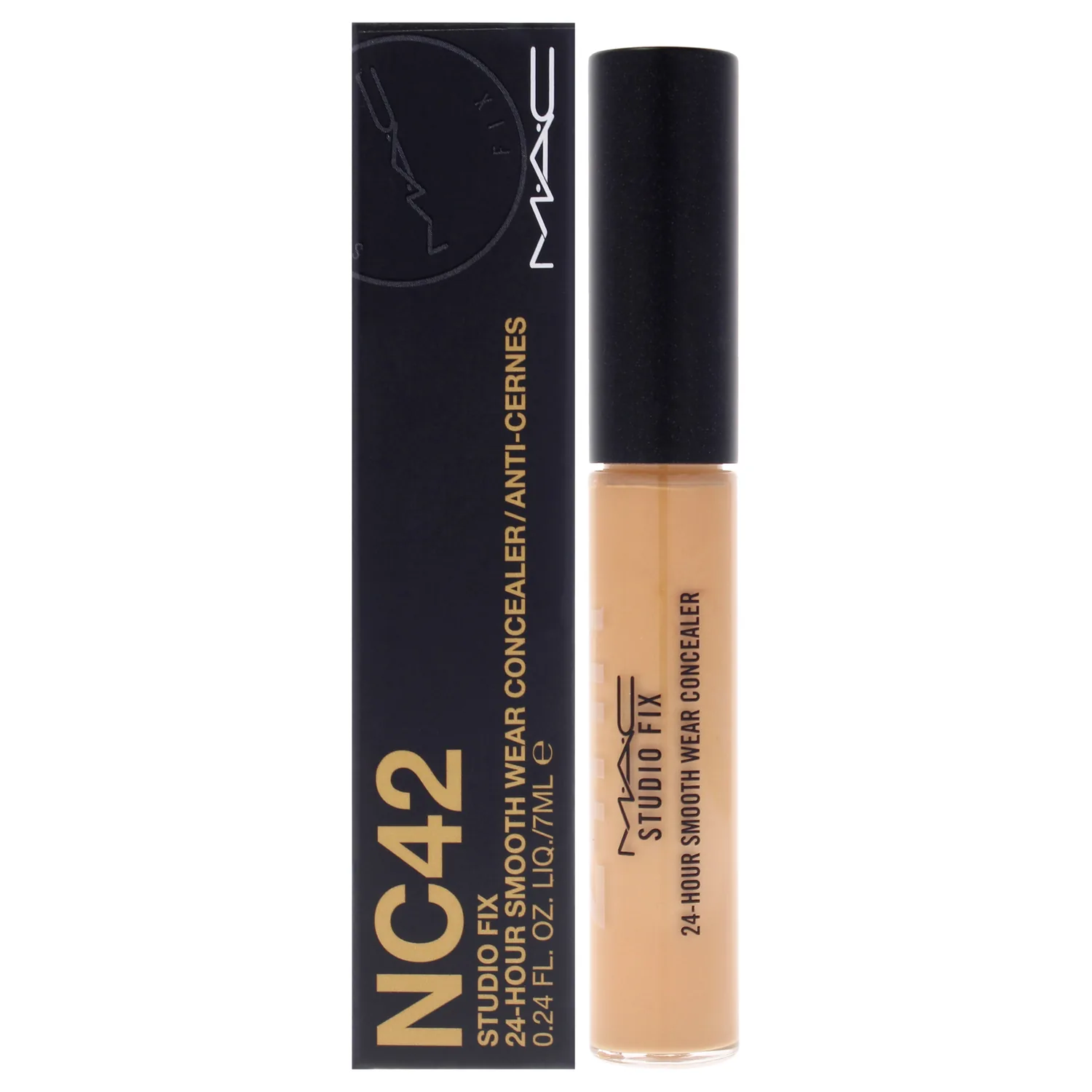 MAC Studio Fix 24 Hour Smooth Wear Concealer - NC42 0.24 oz