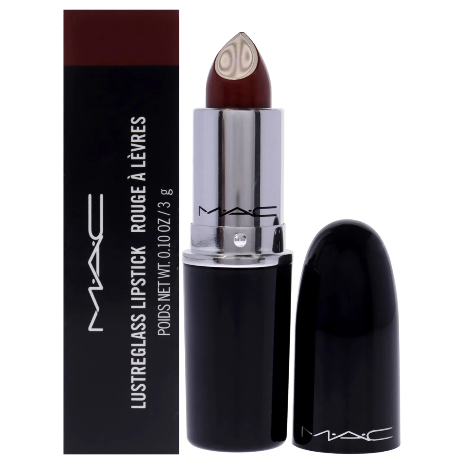 MAC Lustreglass Sheer Shine - PDA Lipstick 0.1 oz
