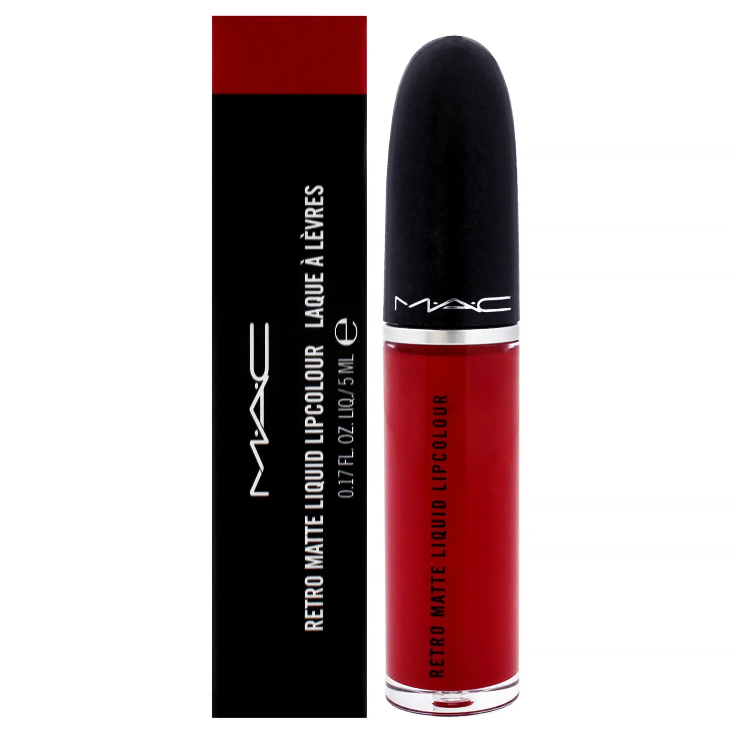 MAC Retro Matte Liquid Lipstick 134 Ruby Phew 0.17 oz