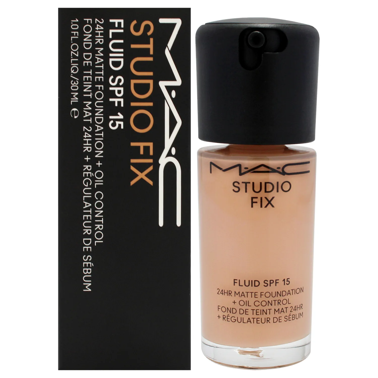 MAC Studio Fix Fluid SPF 15 24Hr Matte Foundation Plus Oil Control 1