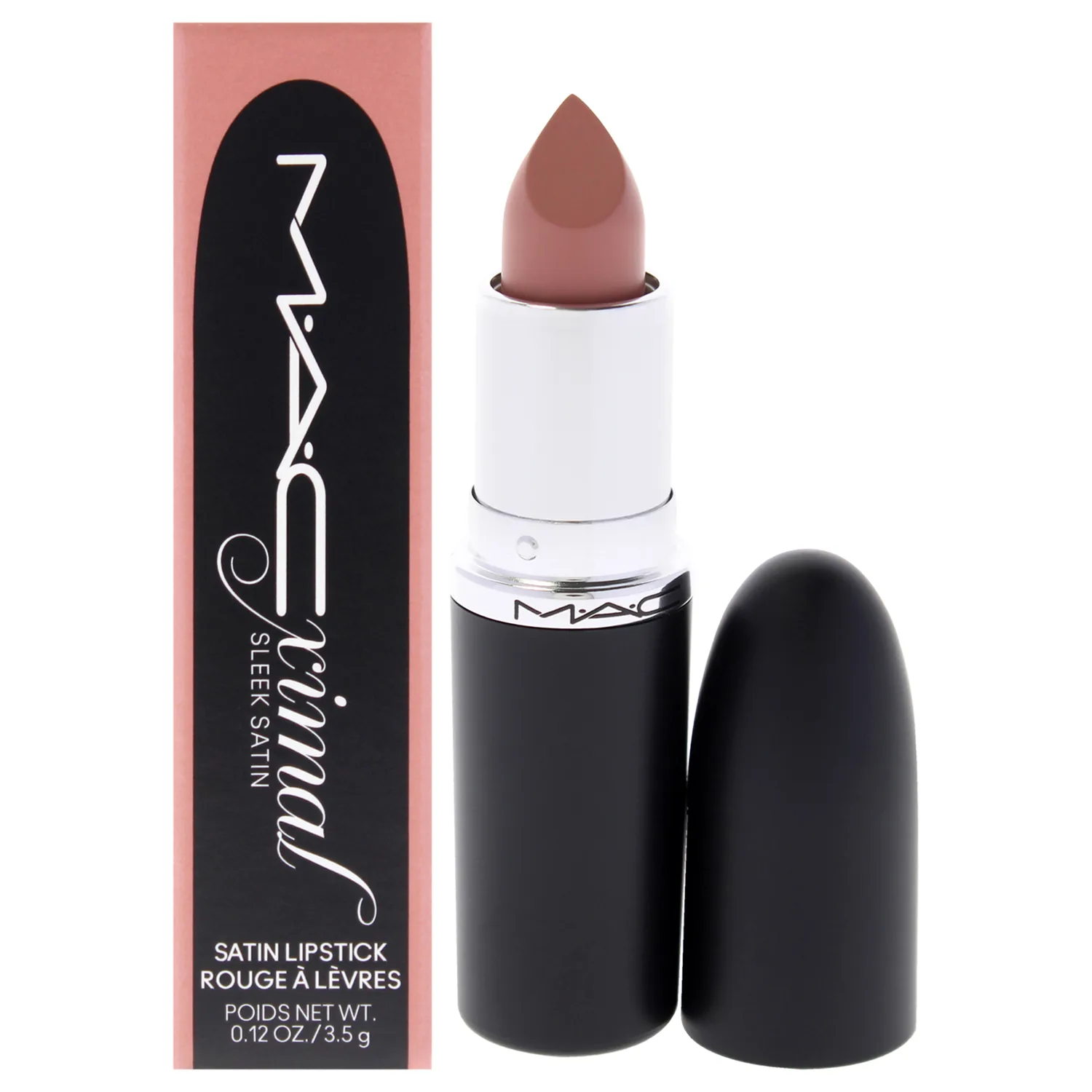 MAC Macximal Sleek Satin - 825 Blankety Lipstick 0.12 oz