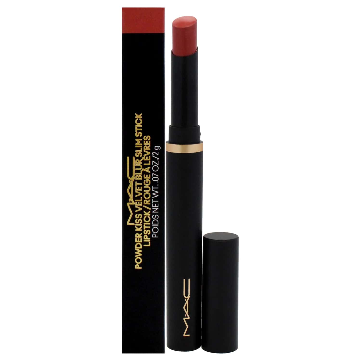 MAC Powder Kiss Velvet Blur Slim Stick - 891 Mull It Over Lipstick