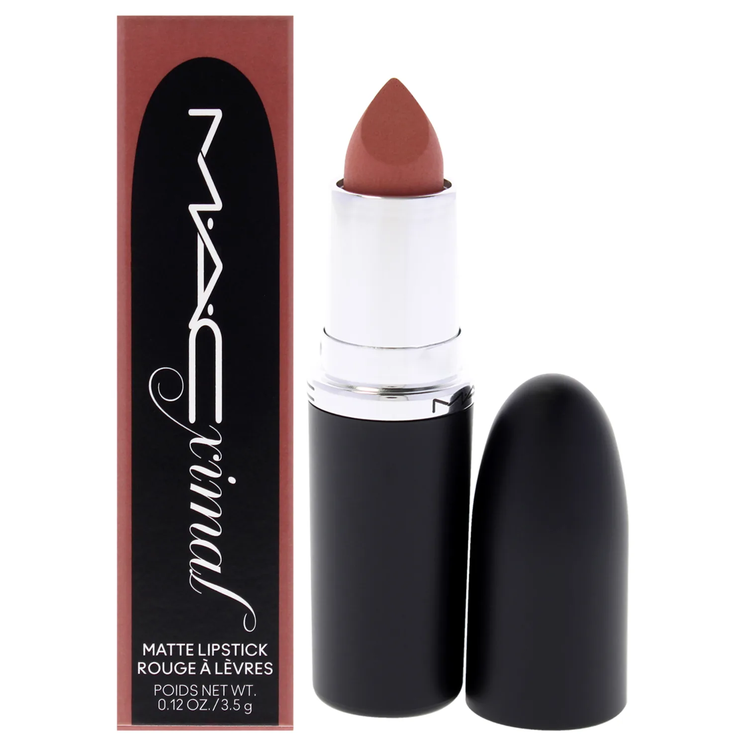 MAC Macximal Silky Matte - 617 Velvet Teddy Lipstick 0.12 oz