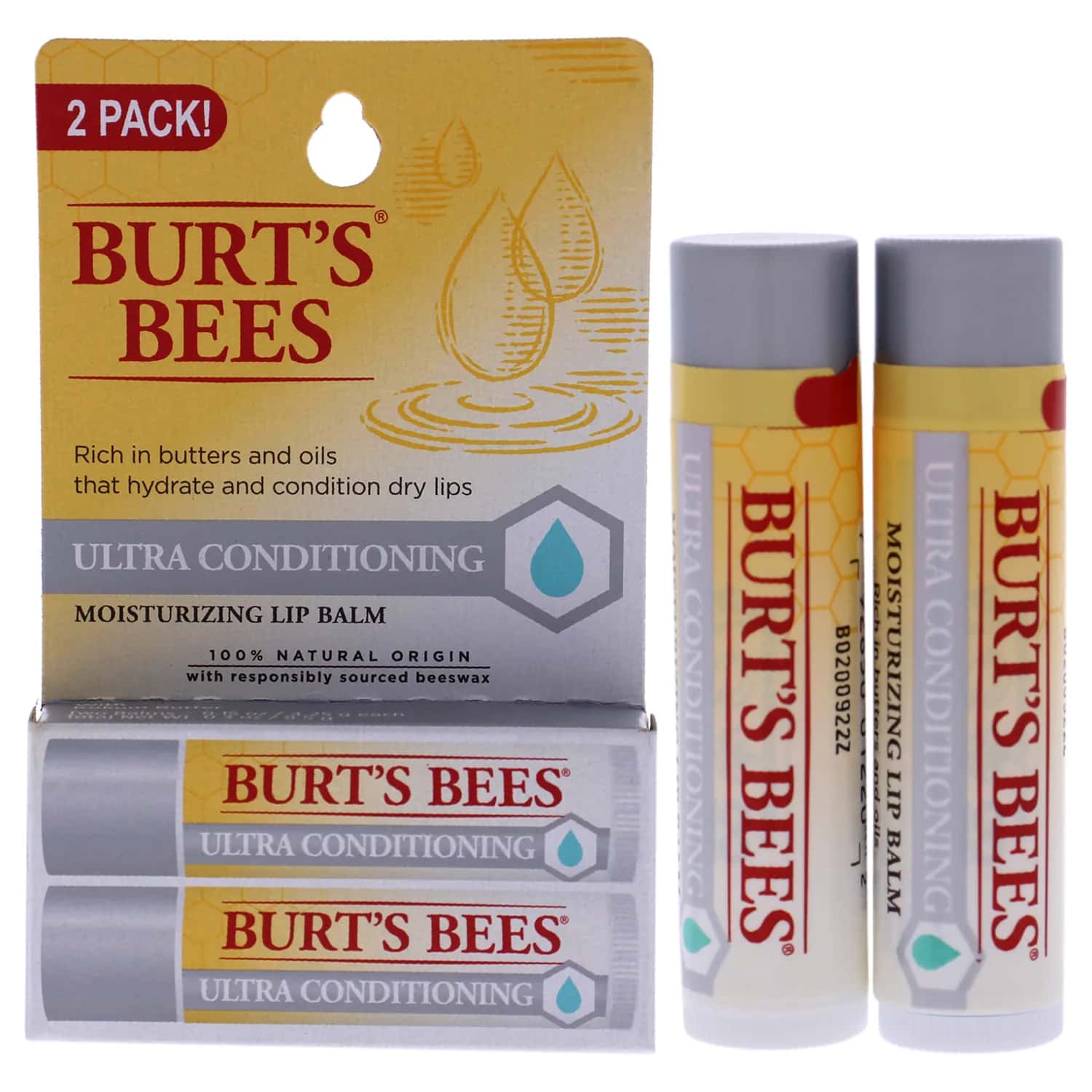 Burt's Bees Ultra Conditioning Moisturizing Lip Balm 4ml / 0.15 oz