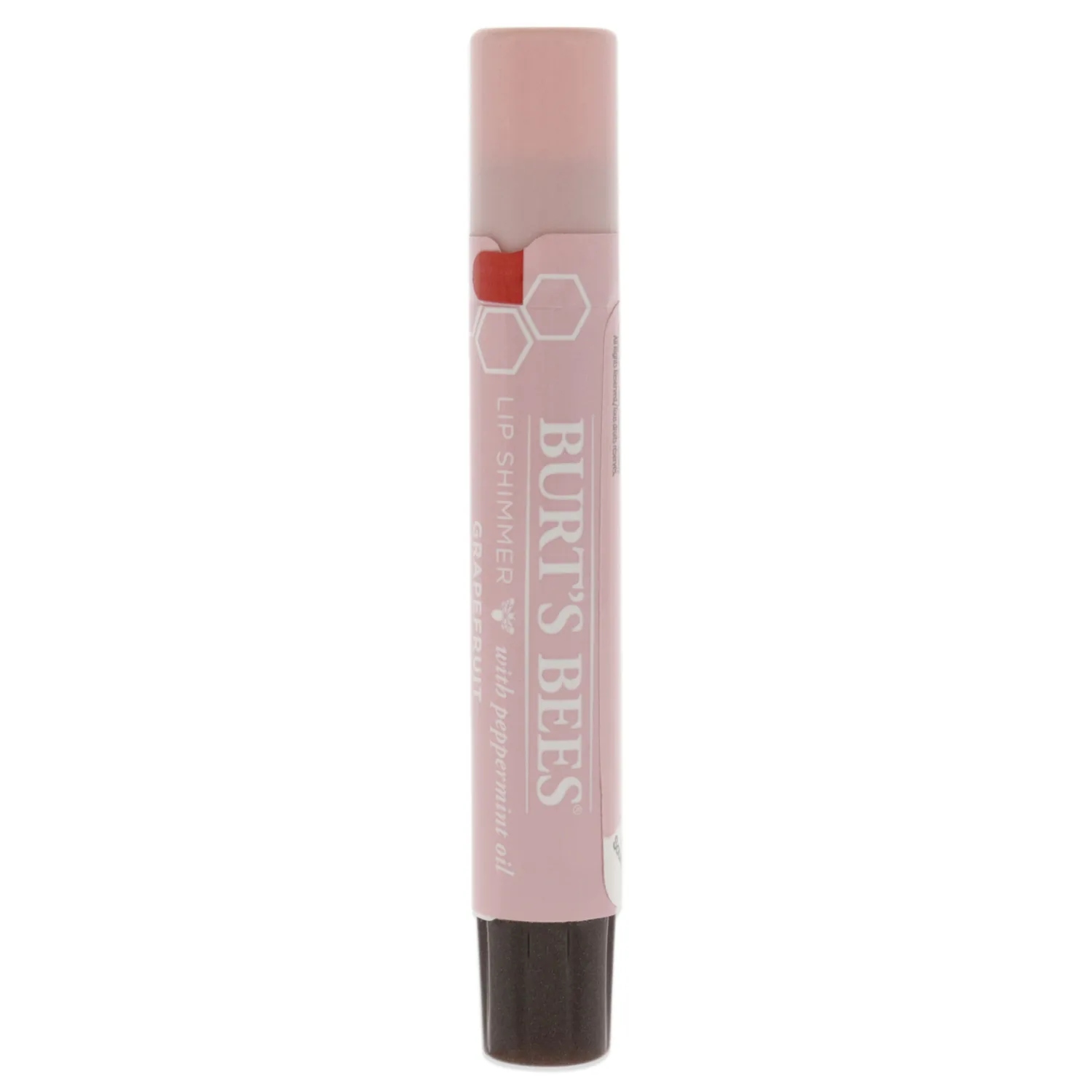 Burts Bees Lip Shimmer Grapefruit 0.09 oz