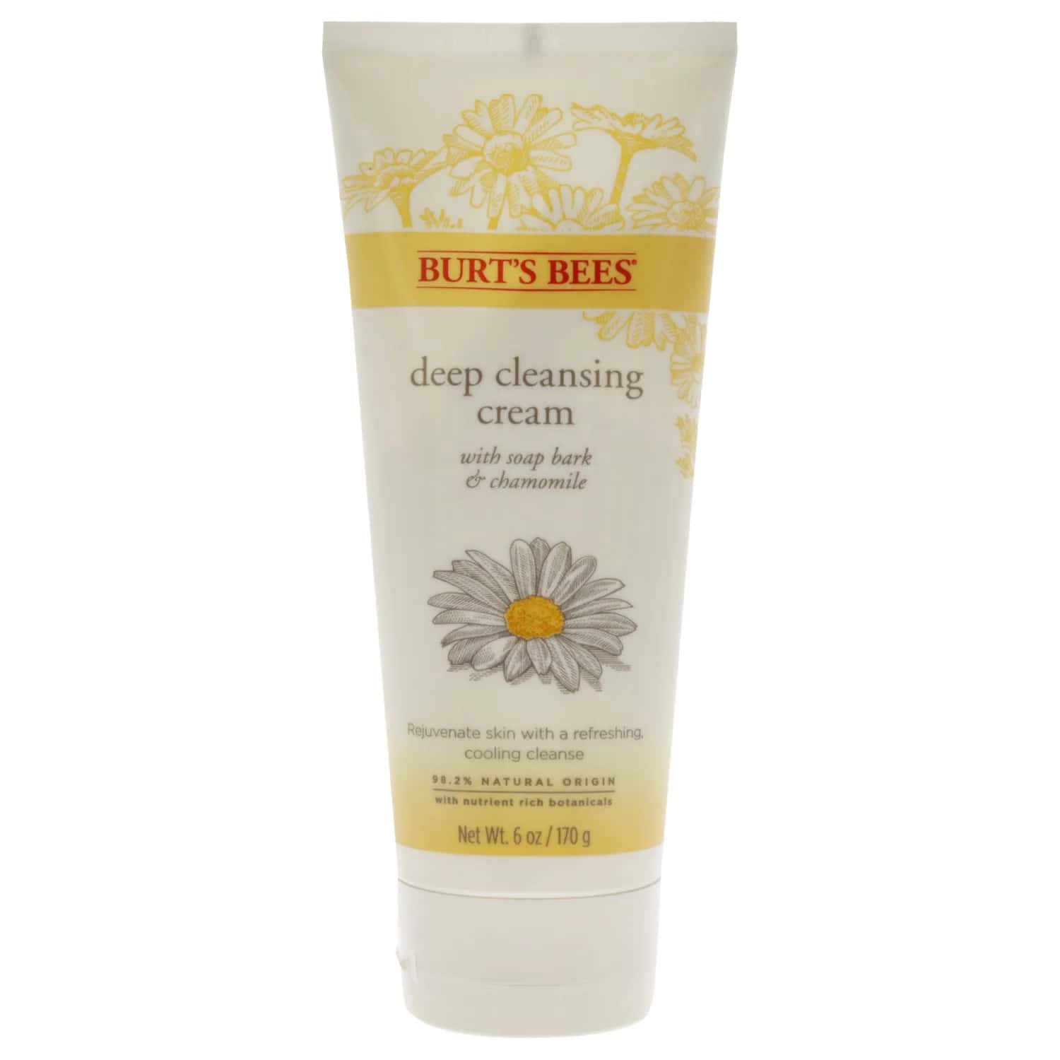 Burt's Bees Deep Cleansing Cream with Soap Bark and Chamomile 177ml /