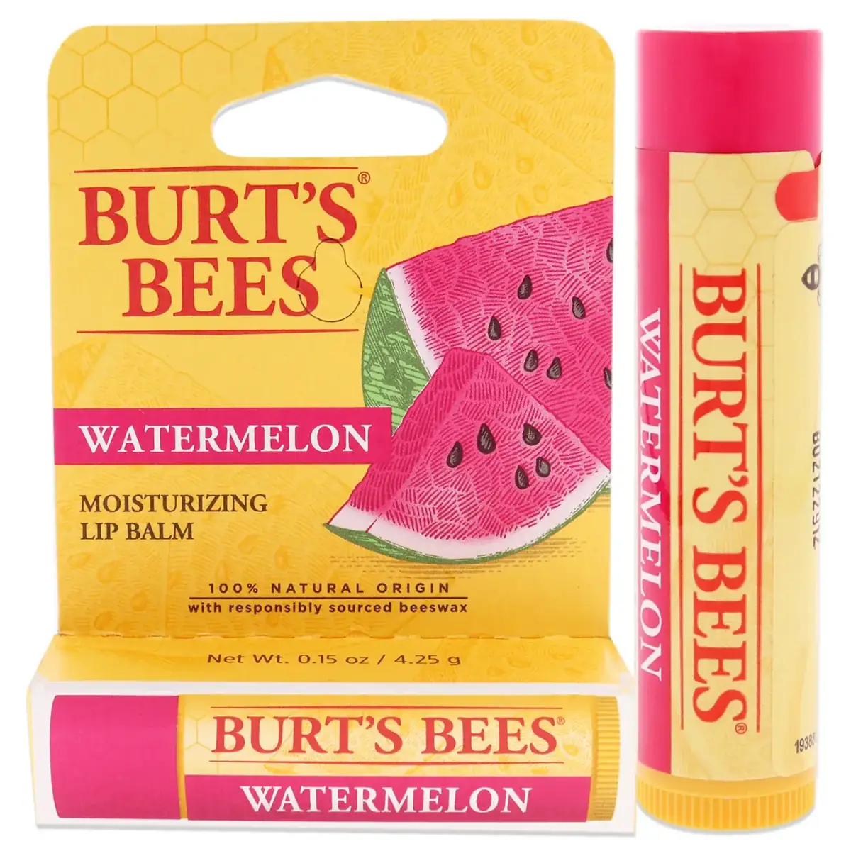 Burt's Bees Watermelon Lip Balm 4ml / 0.15 oz