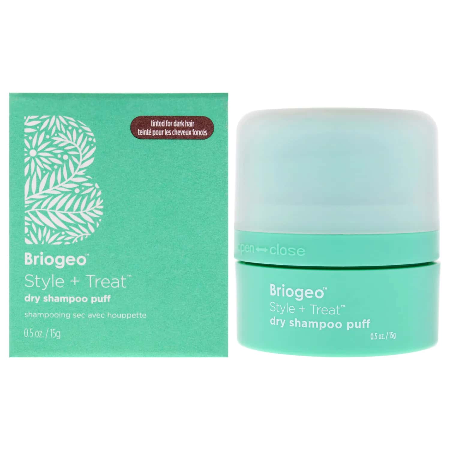 Briogeo Style & Treat Tinted Dry Shampoo Powder 15ml / 0.5 oz for